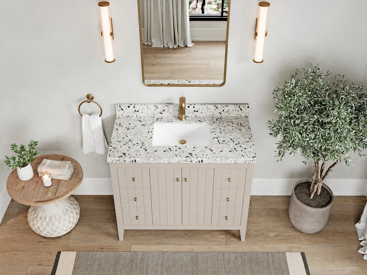Atlanta 42 in. W x 22 in. D Single Sink Bathroom Vanity