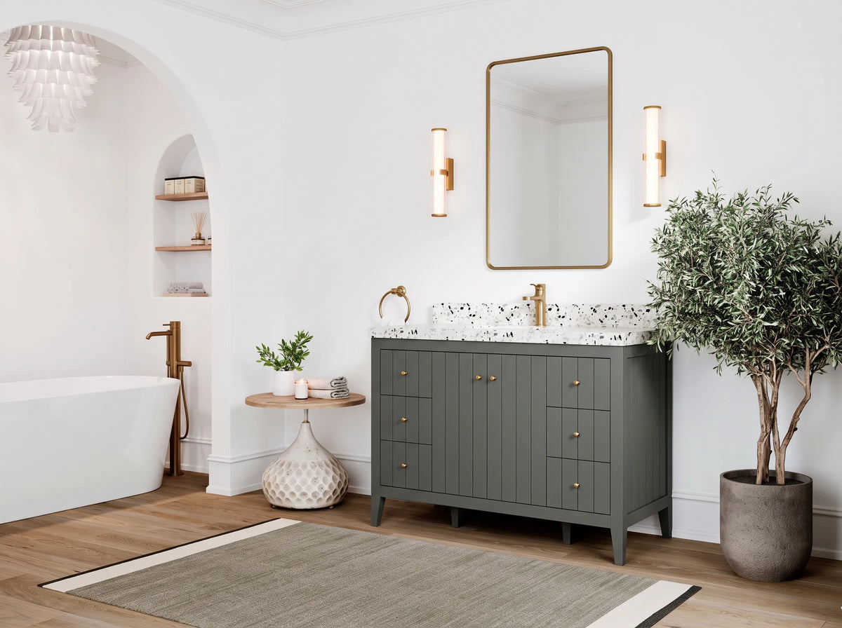 Atlanta 48 in. W x 22 in. D Single Sink Bathroom Vanity