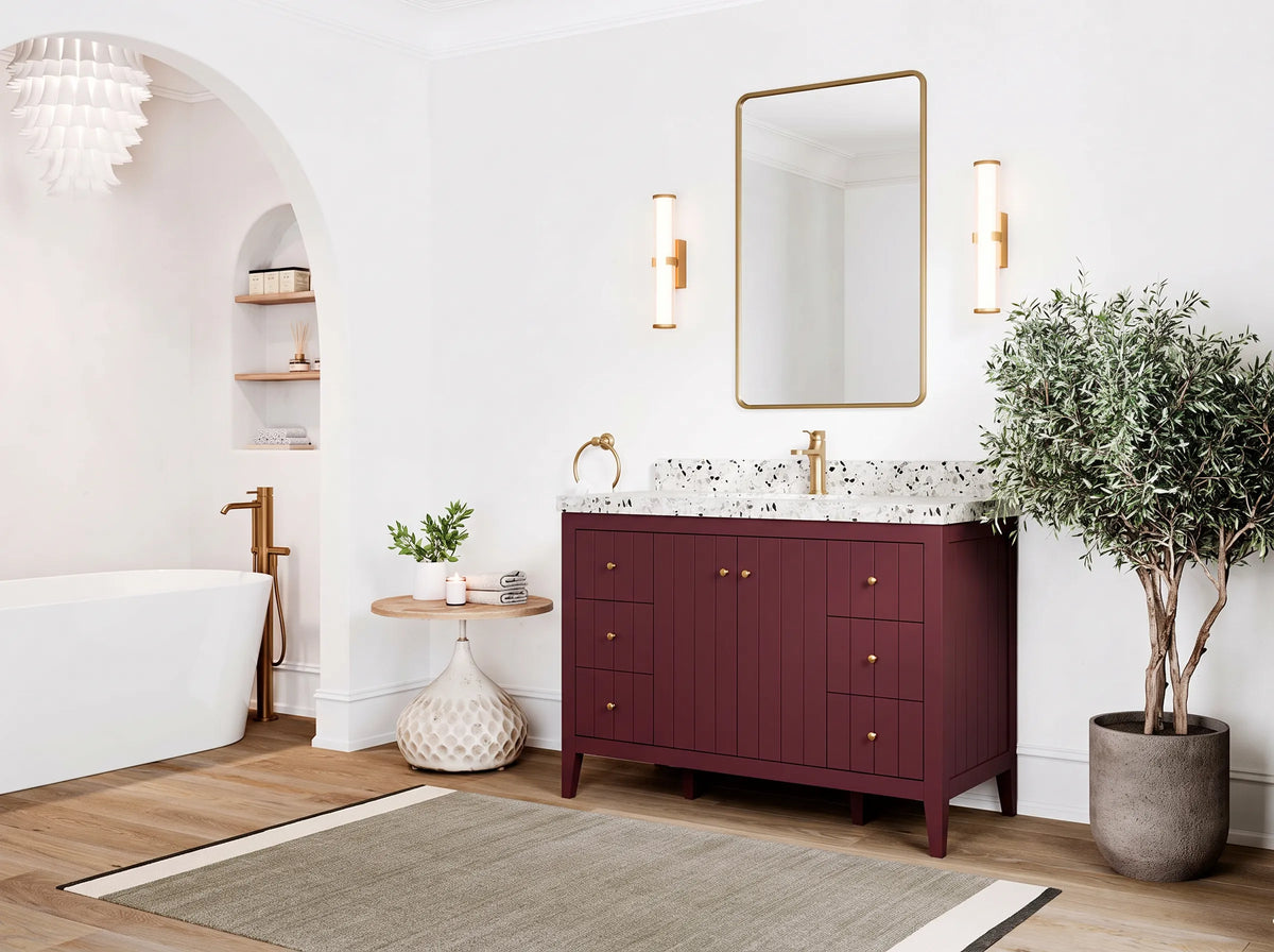 Atlanta 48 in. W x 22 in. D Single Sink Bathroom Vanity