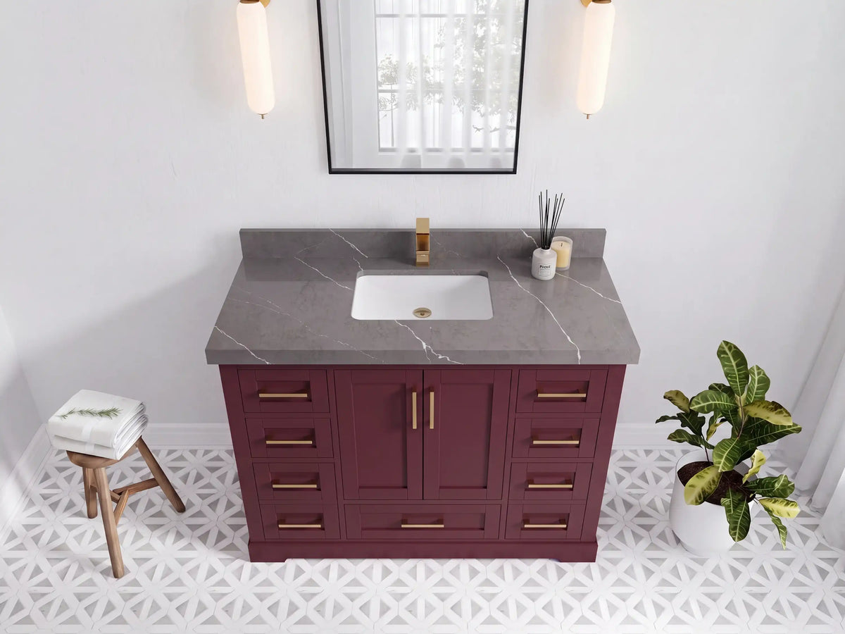 Boston 48 in. W x 22 in. D Single Sink Bathroom Vanity