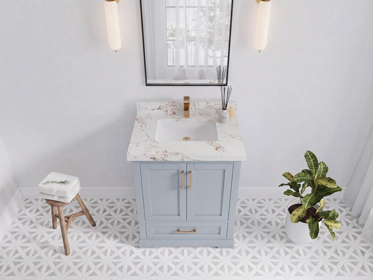 Boston 30 in. W x 22 in. D Single Sink Bathroom Vanity