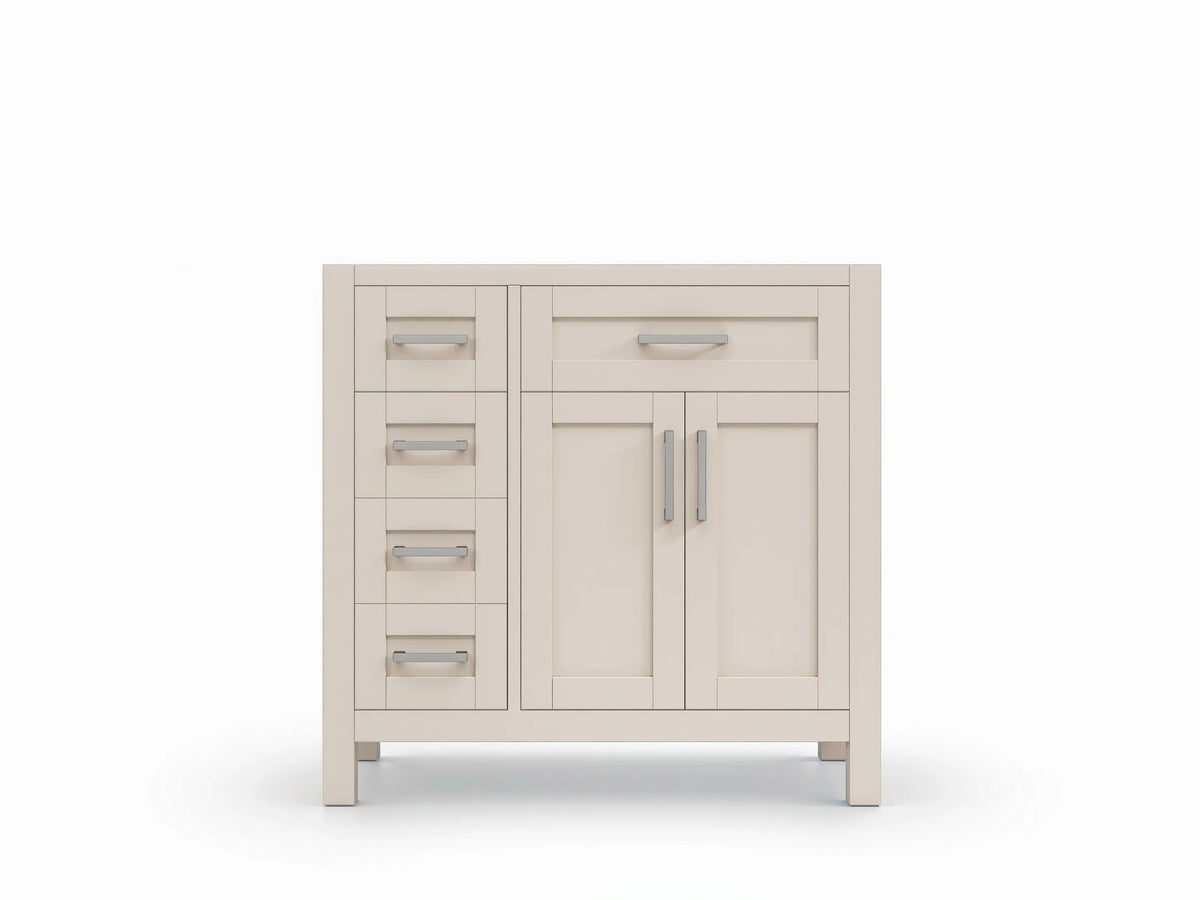 Cambridge 36 in. W x 22 in. D Right Offset Sink Bathroom Vanity