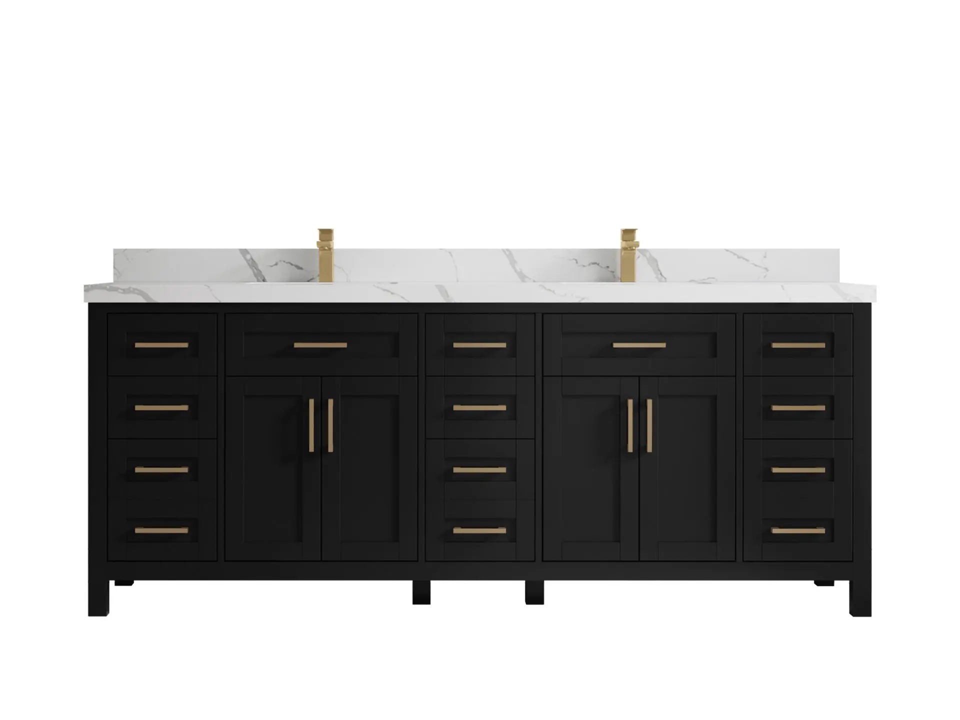Cambridge 84 in. W x 22 in. D Double Sink Bathroom Vanity