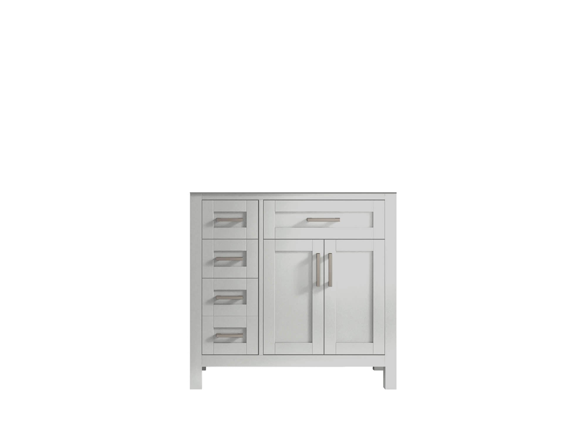 Cambridge 36 in. W x 22 in. D Right Offset Sink Bathroom Vanity
