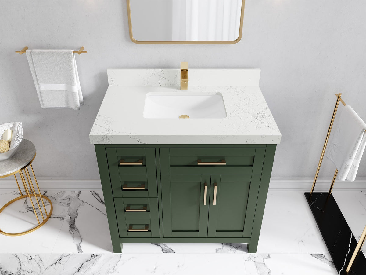 Cambridge 36 in. W x 22 in. D Single Center Sink Bathroom vanity