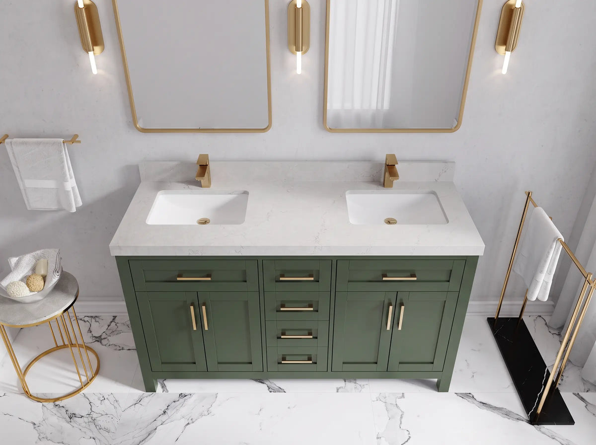 Cambridge 60 in. W x 22 in. D Double Sink Bathroom Vanity