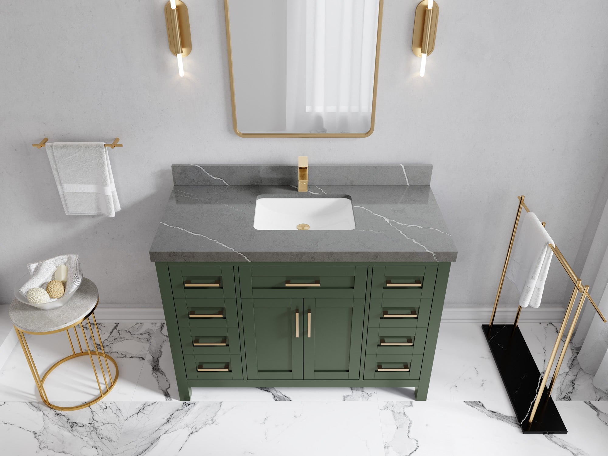 Cambridge 48 in. W x 22 in. D Single Sink Bathroom Vanity