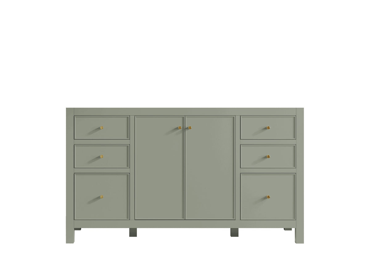 Chicago 60 in. W x 22 in. D Single Sink Bathroom Vanity