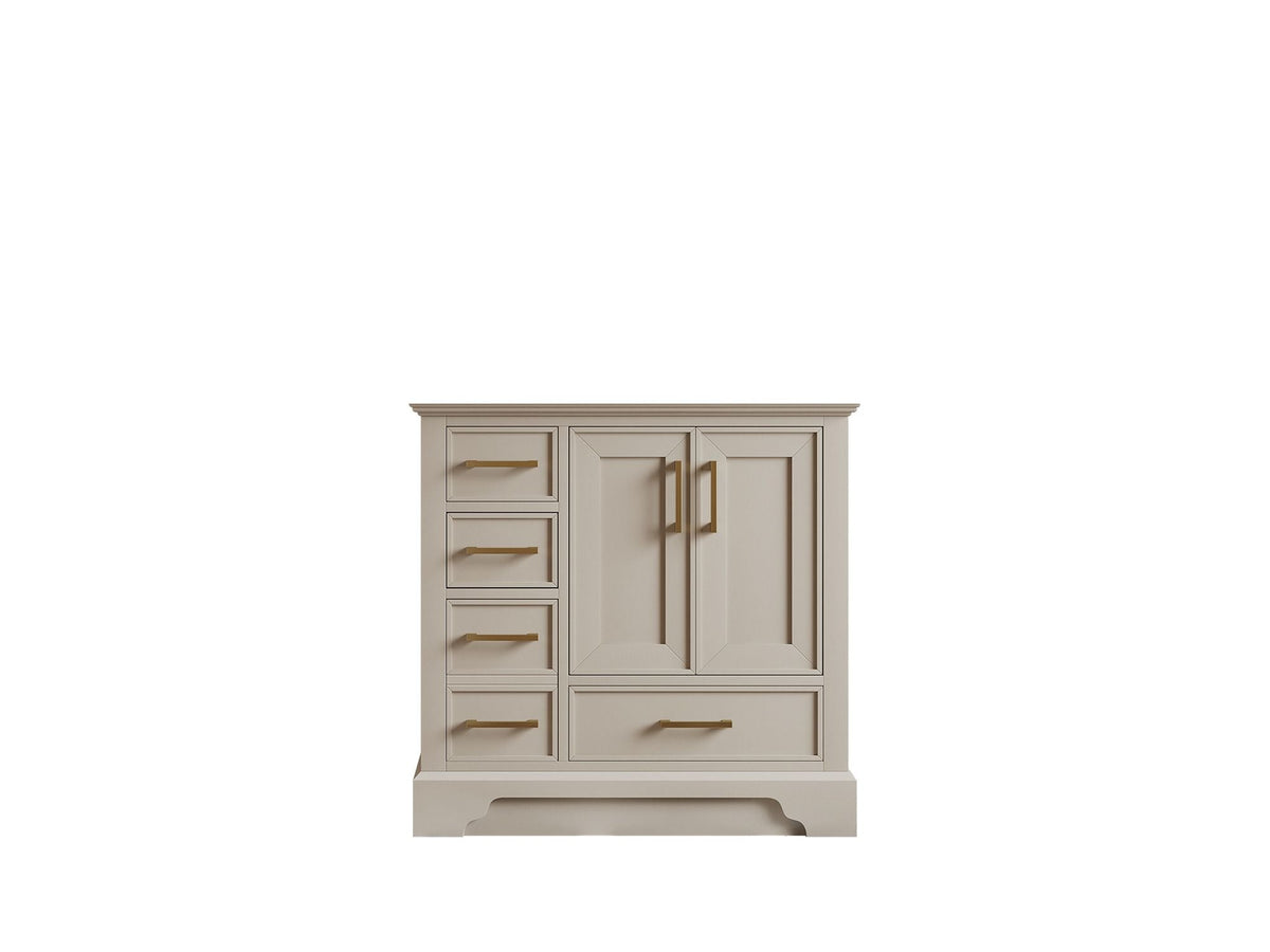 Charlotte 36 in. W x 22 in. D Right Offset Sink Bathroom Vanity