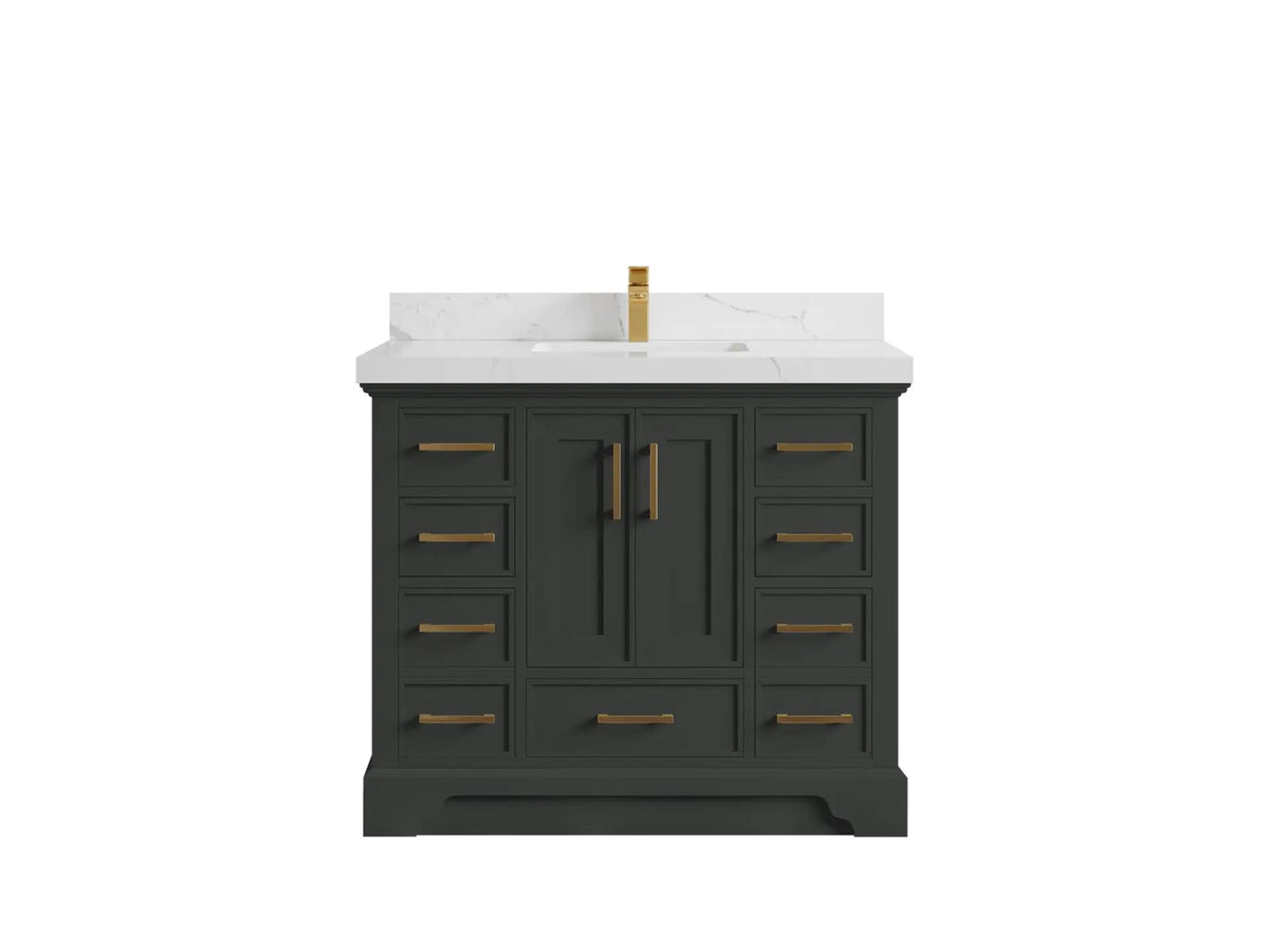 Charlotte 42 in. W x 22 in. D Single Sink Bathroom Vanity