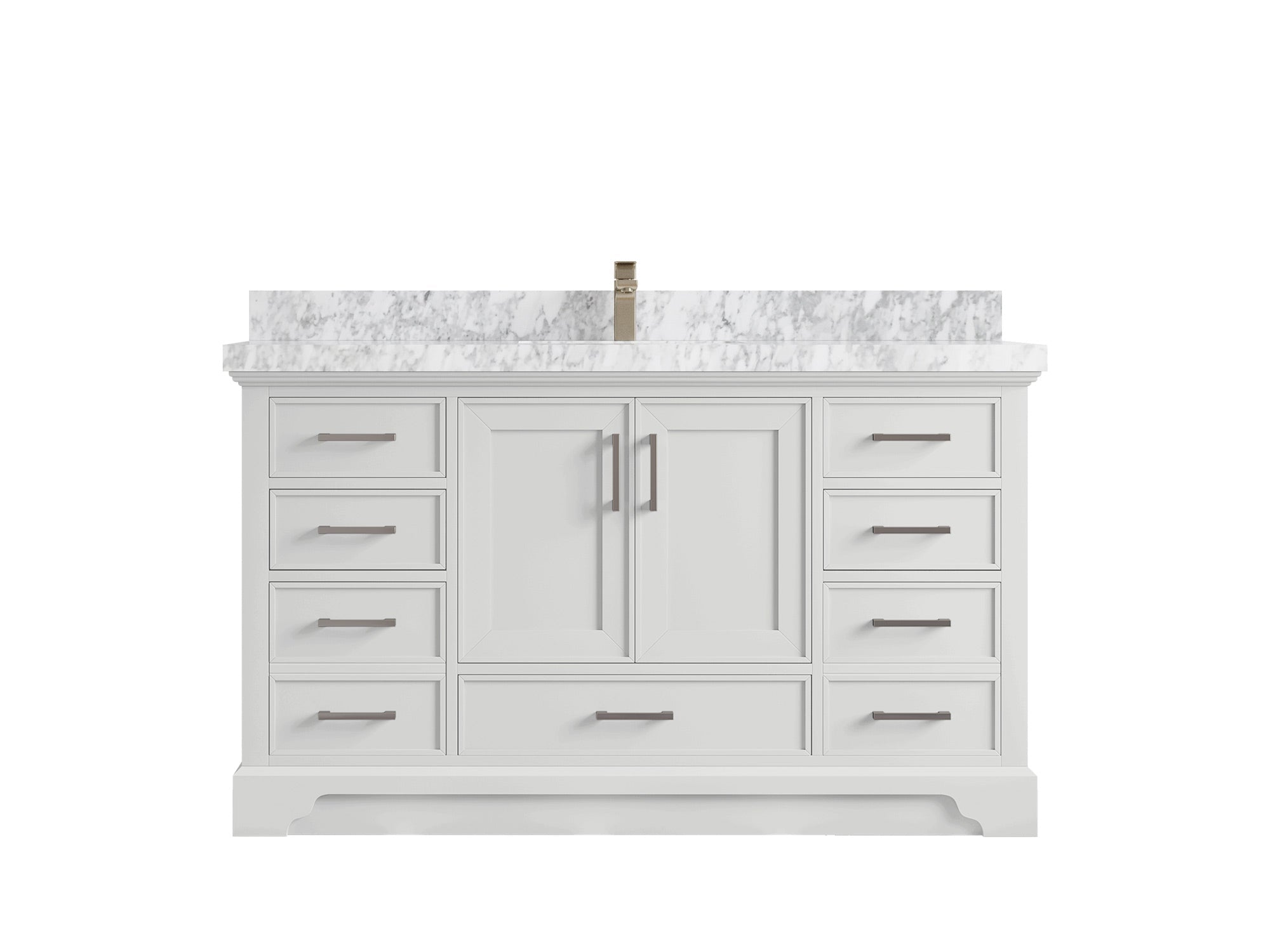 Charlotte 60 in. W x 22 in. D Single Sink Bathroom Vanity