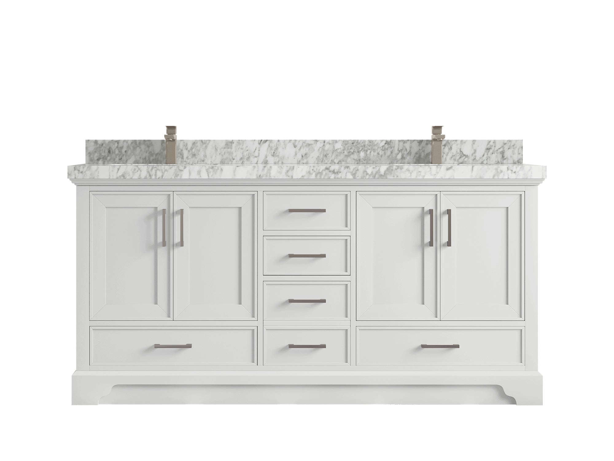 Charlotte 72 in. W x 22 in. D Double Sink Bathroom Vanity