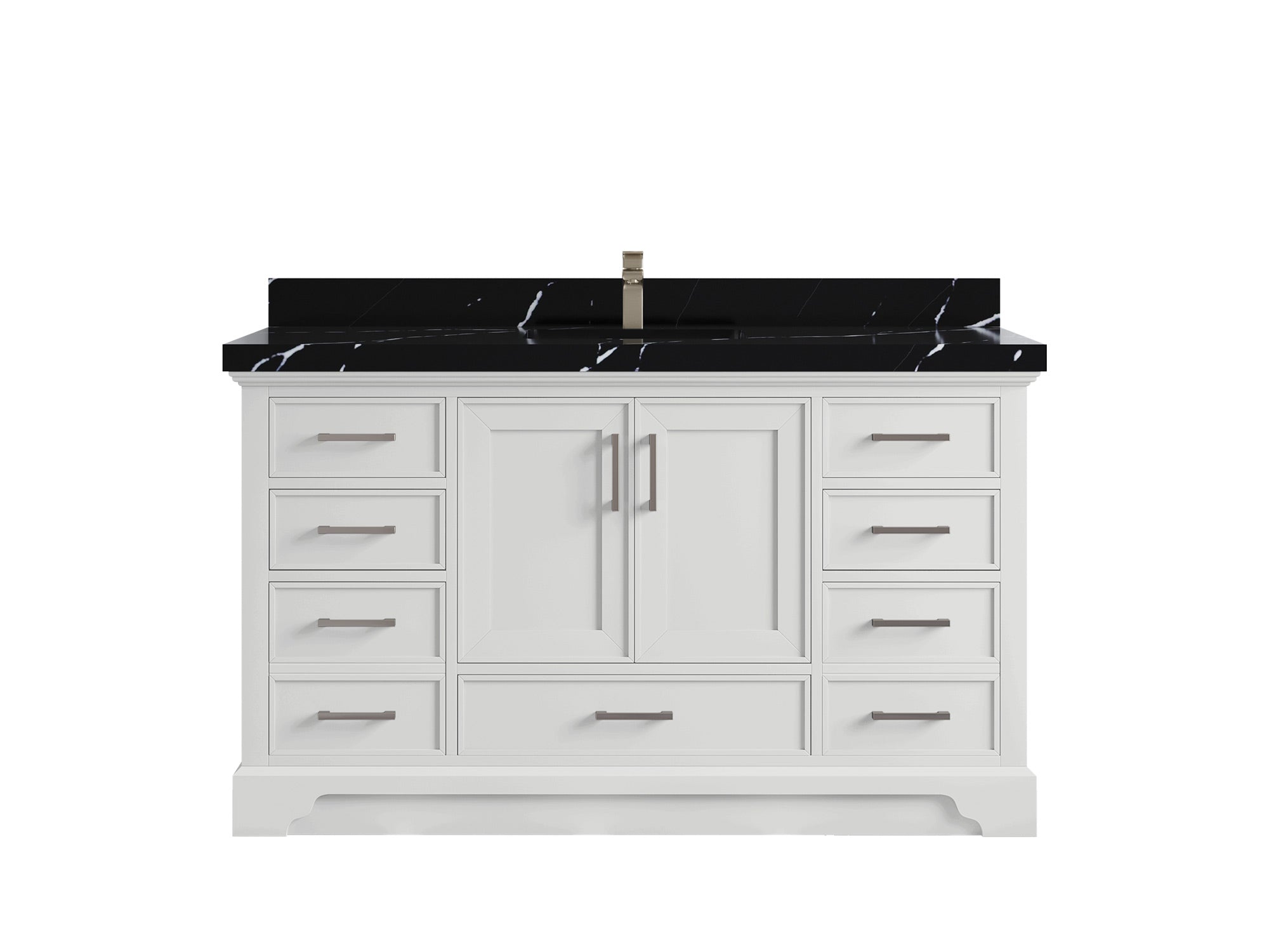 Charlotte 60 in. W x 22 in. D Single Sink Bathroom Vanity