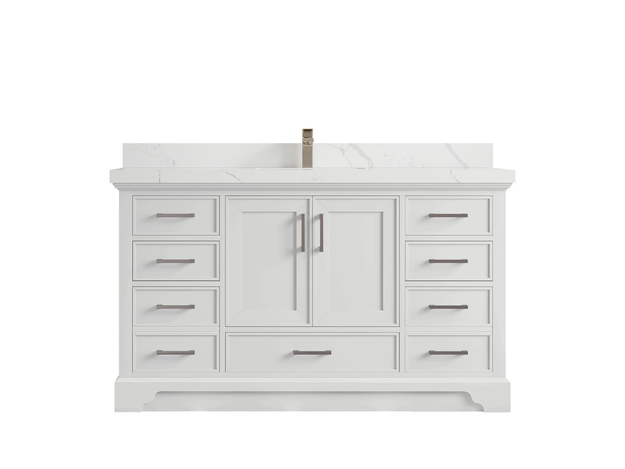 Charlotte 60 in. W x 22 in. D Single Sink Bathroom Vanity