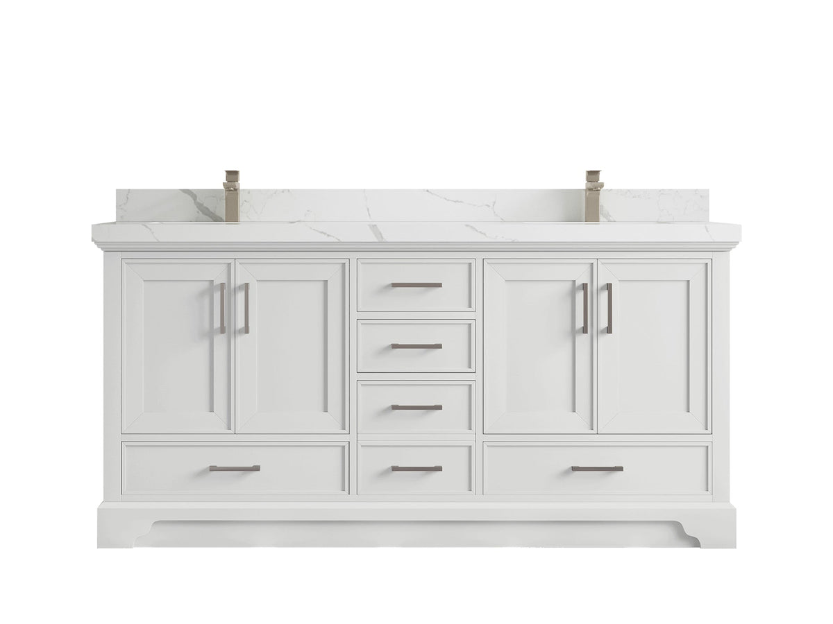 Charlotte 72 in. W x 22 in. D Double Sink Bathroom Vanity