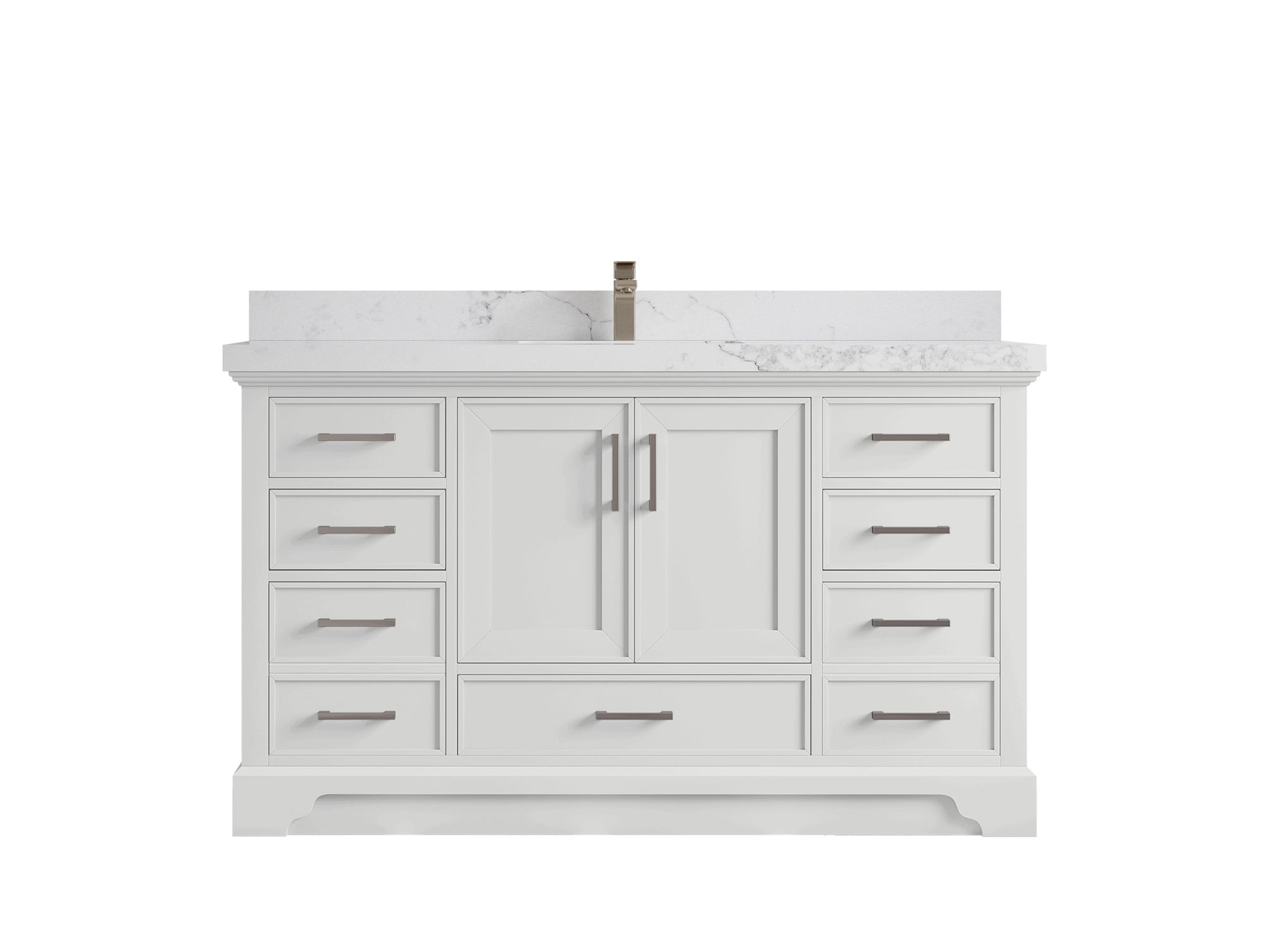 Charlotte 60 in. W x 22 in. D Single Sink Bathroom Vanity