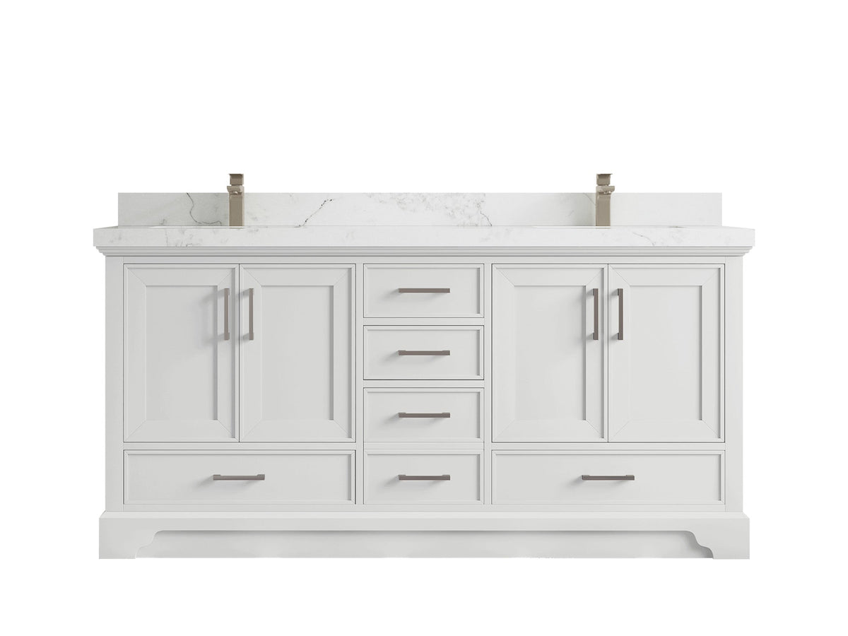 Charlotte 72 in. W x 22 in. D Double Sink Bathroom Vanity