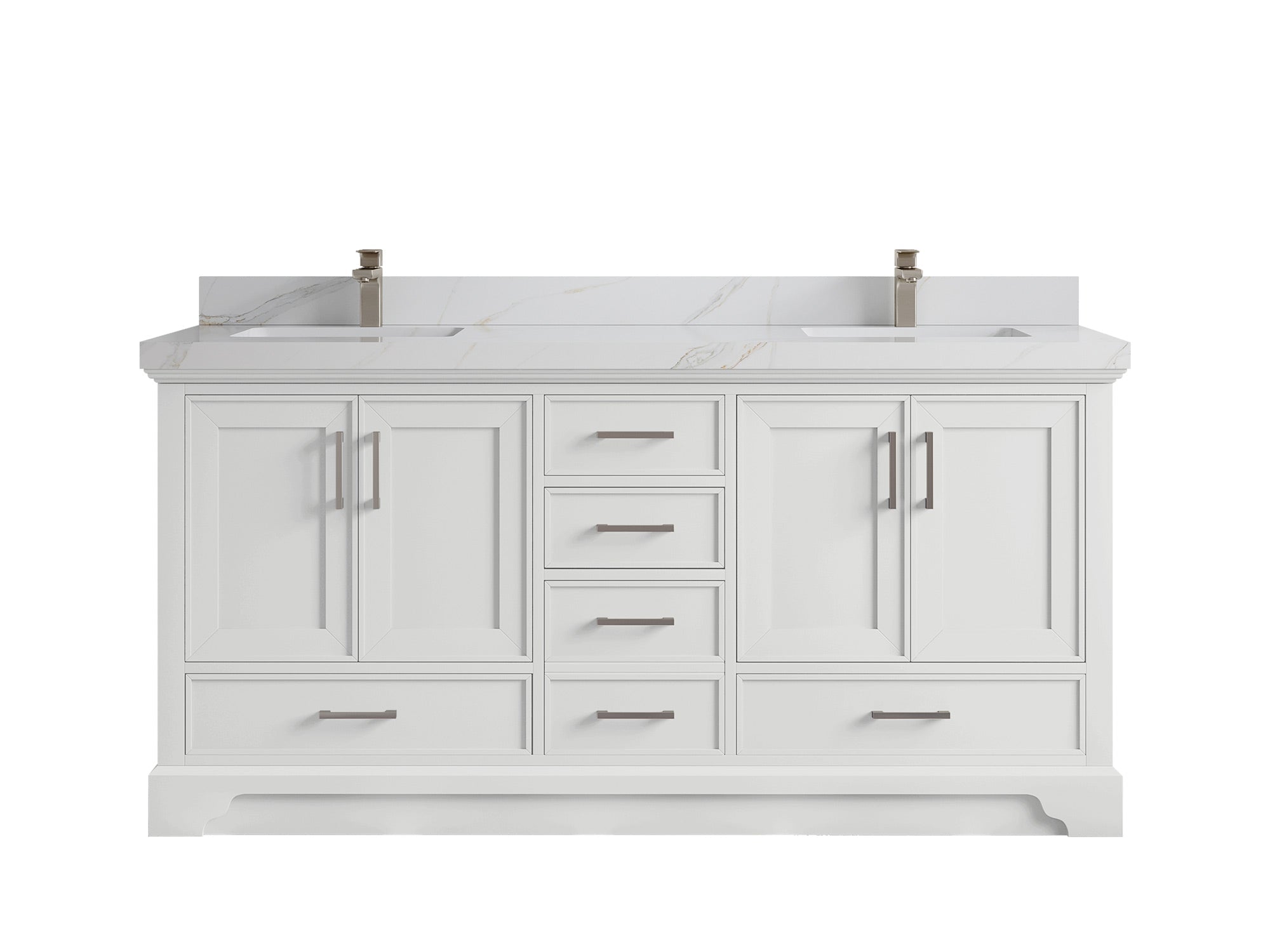 Charlotte 72 in. W x 22 in. D Double Sink Bathroom Vanity