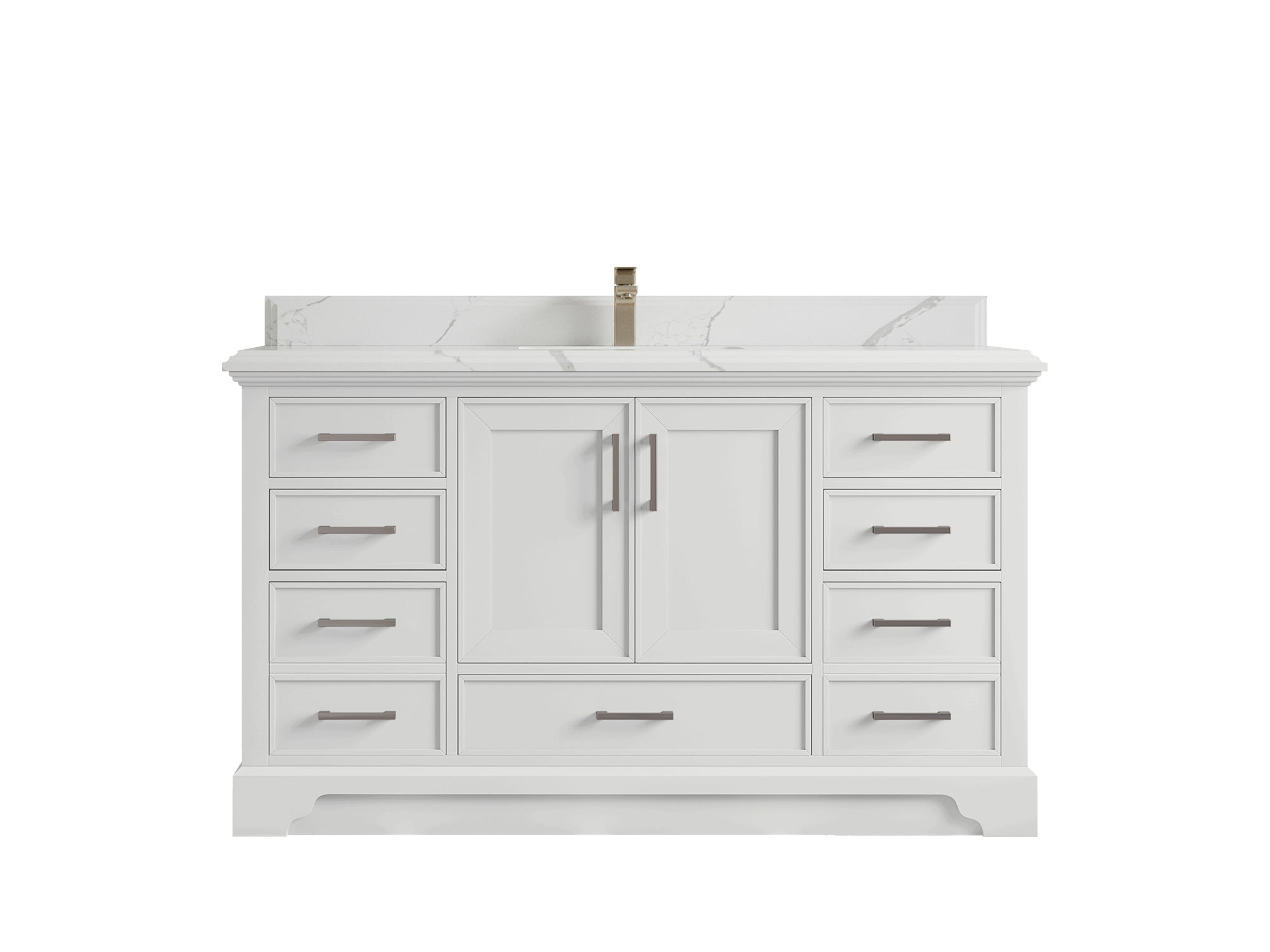 Charlotte 60 in. W x 22 in. D Single Sink Bathroom Vanity