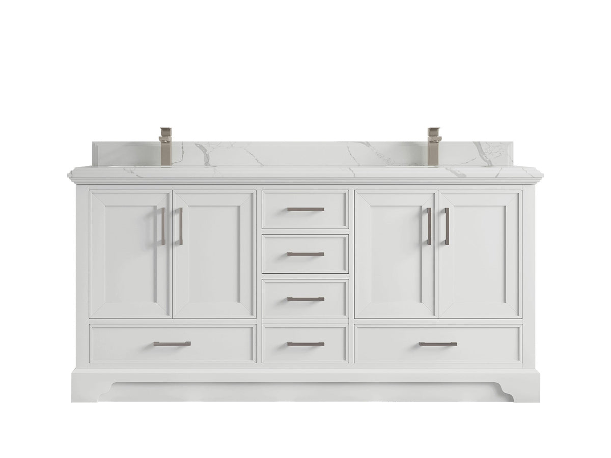 Charlotte 72 in. W x 22 in. D Double Sink Bathroom Vanity
