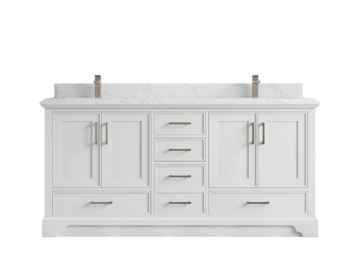 Charlotte 72 in. W x 22 in. D Double Sink Bathroom Vanity