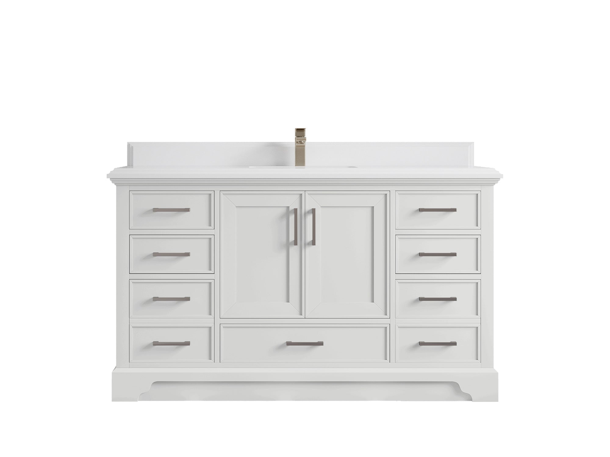 Charlotte 60 in. W x 22 in. D Single Sink Bathroom Vanity