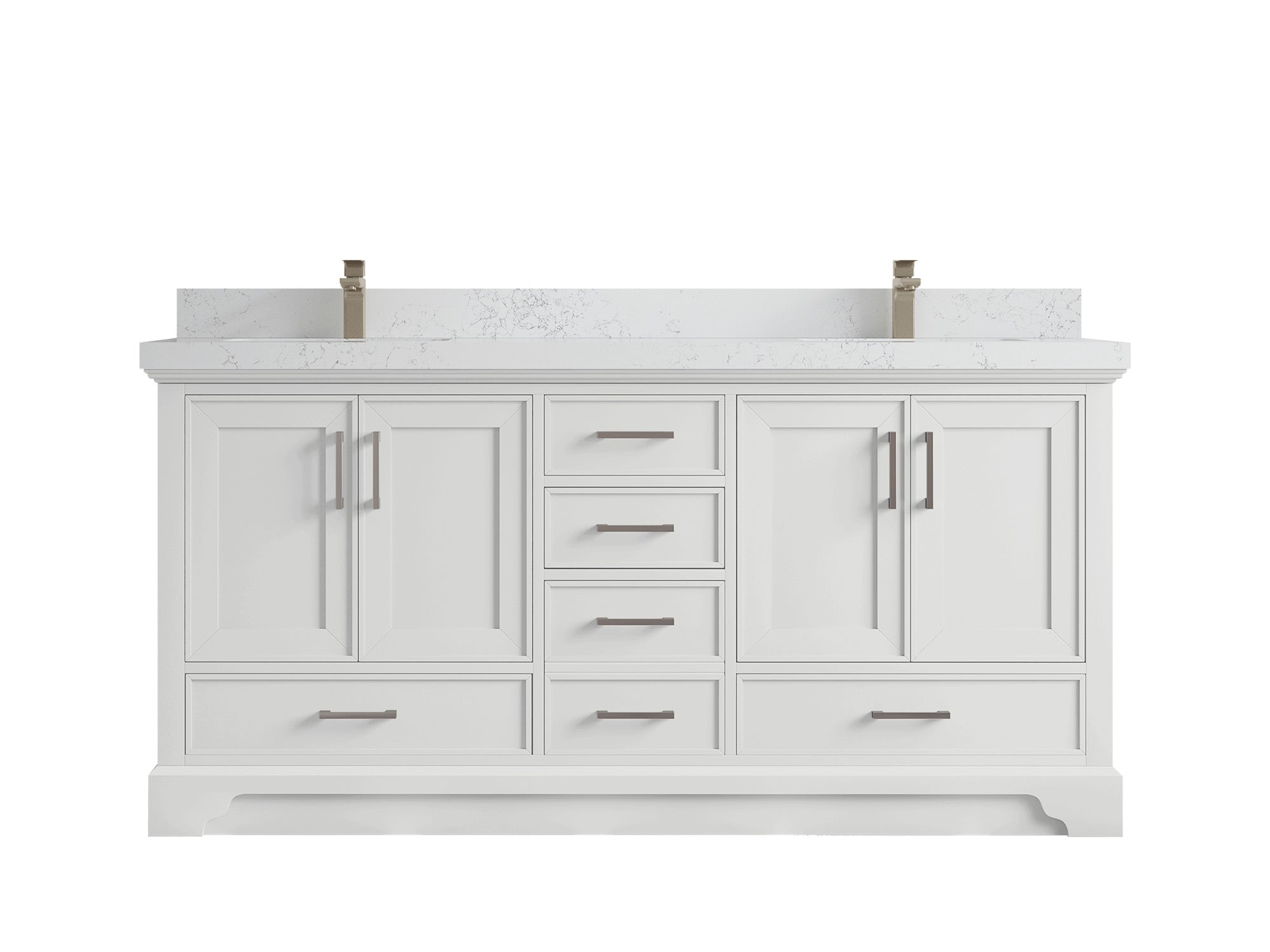 Charlotte 72 in. W x 22 in. D Double Sink Bathroom Vanity