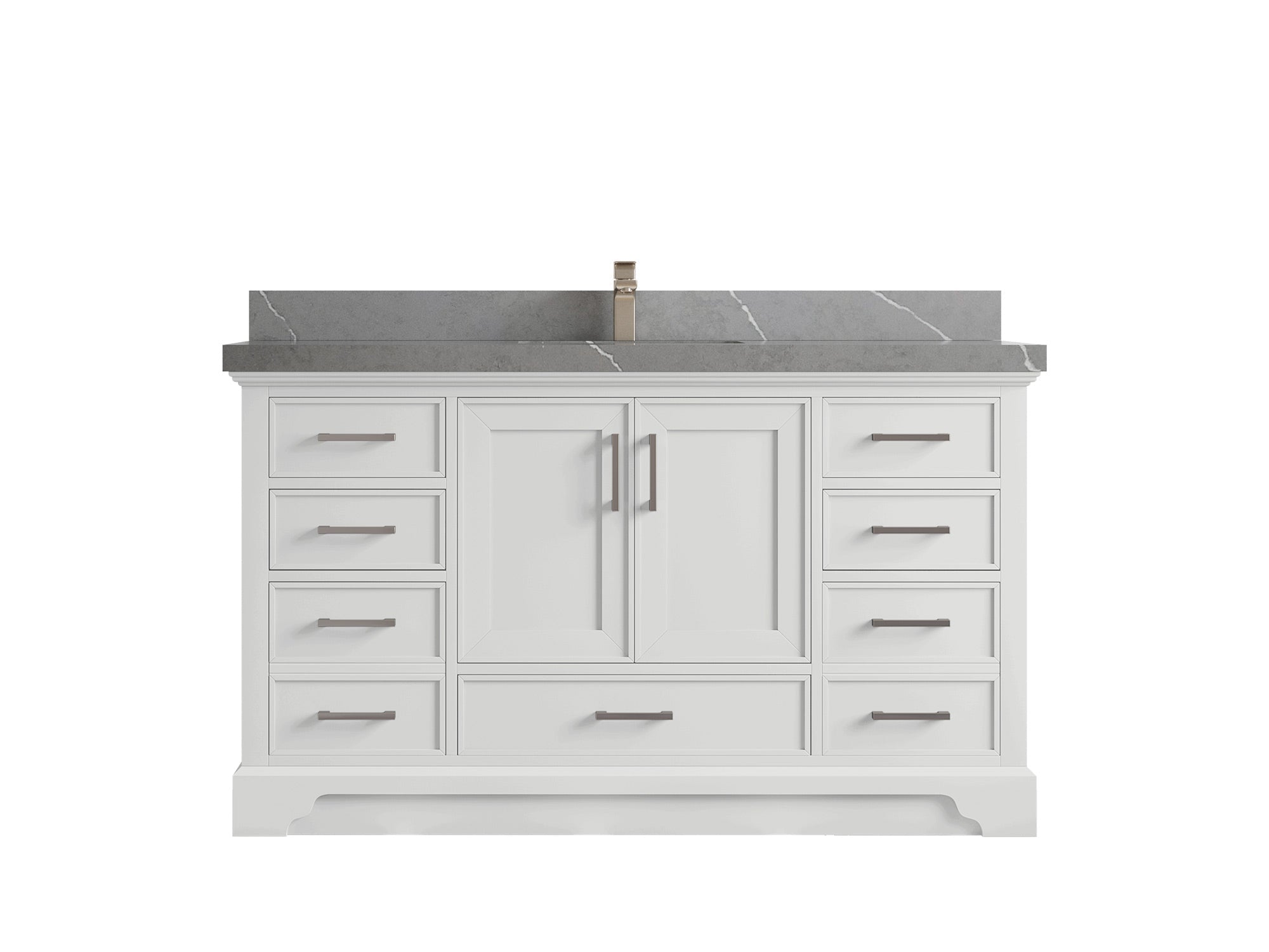 Charlotte 60 in. W x 22 in. D Single Sink Bathroom Vanity