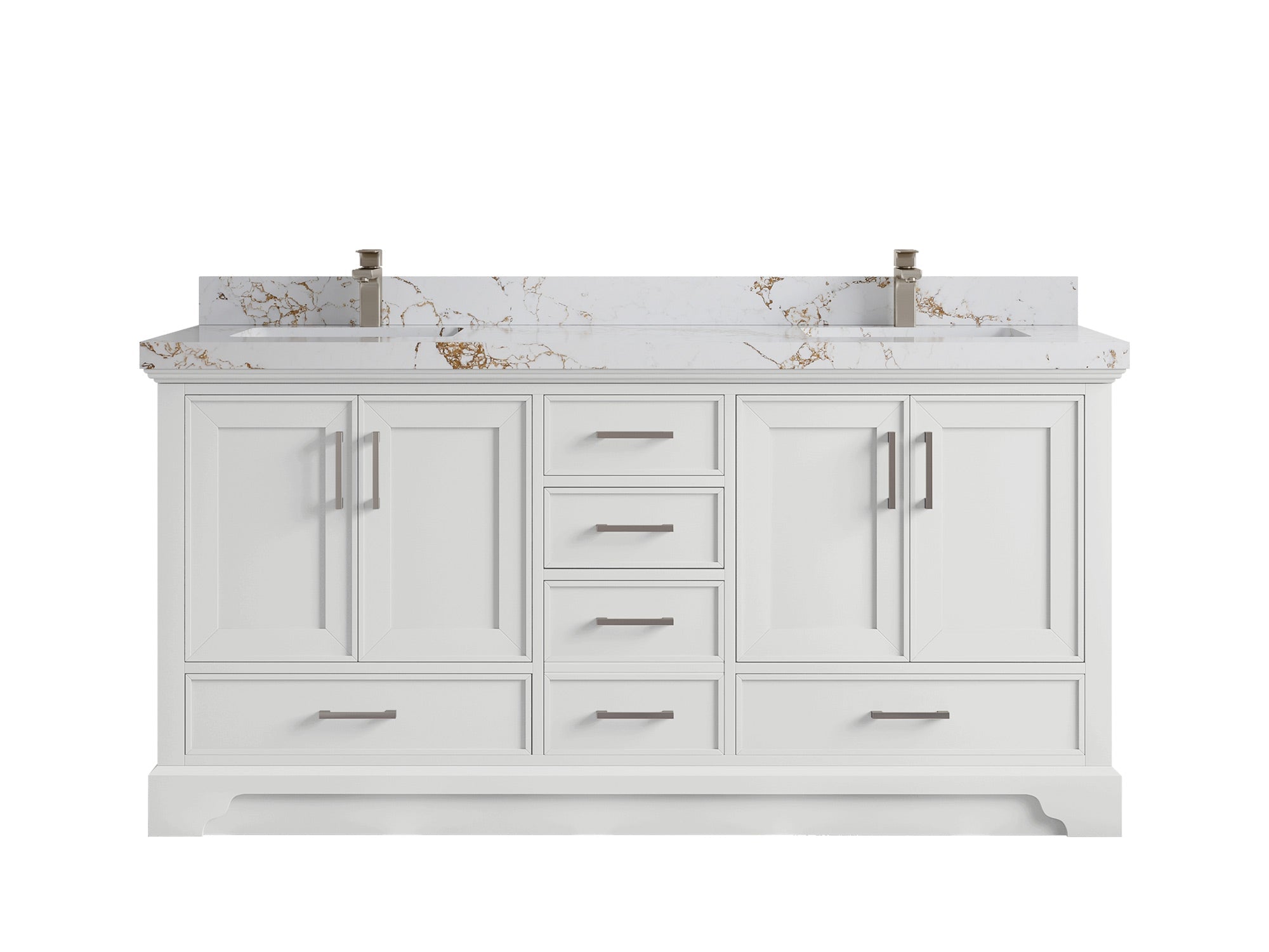 Charlotte 72 in. W x 22 in. D Double Sink Bathroom Vanity