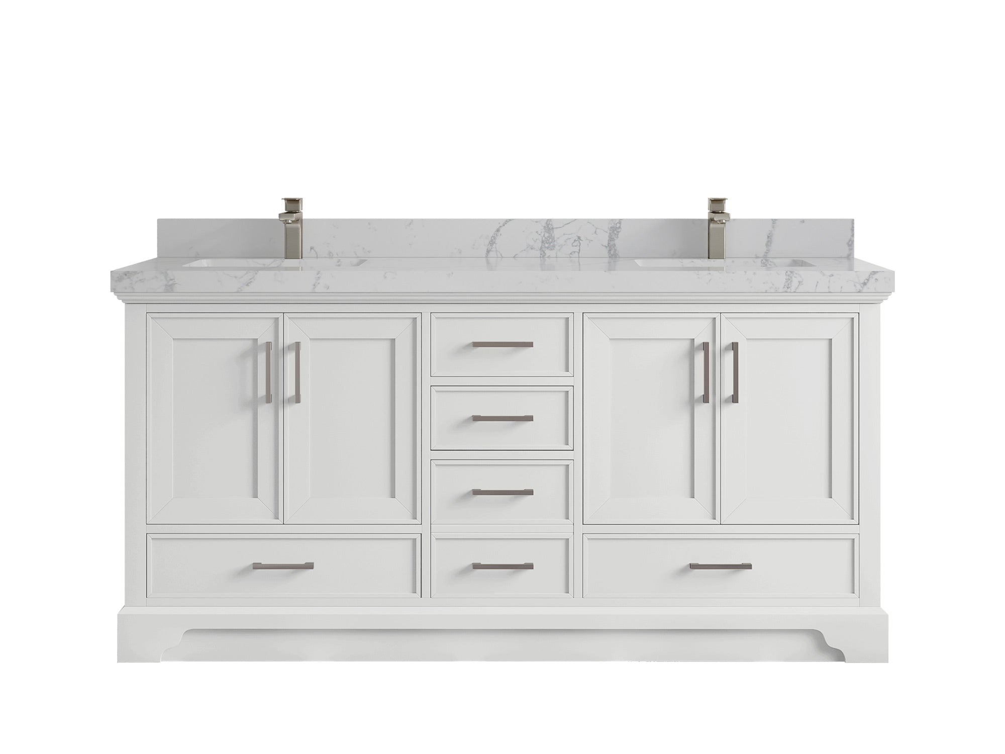 Charlotte 72 in. W x 22 in. D Double Sink Bathroom Vanity