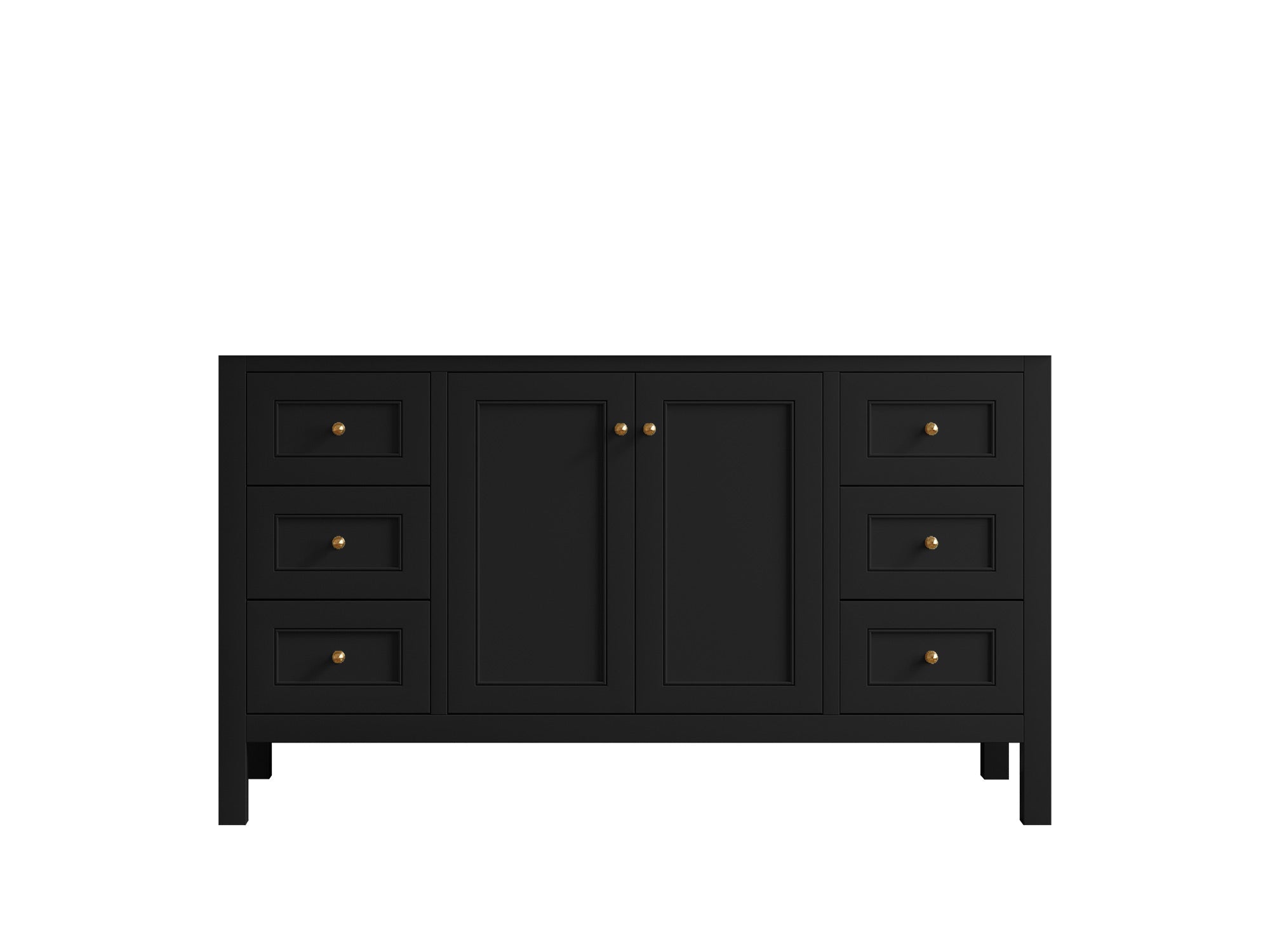 Nashville 60 in. W x 22 in. D Single Sink Bathroom Vanity