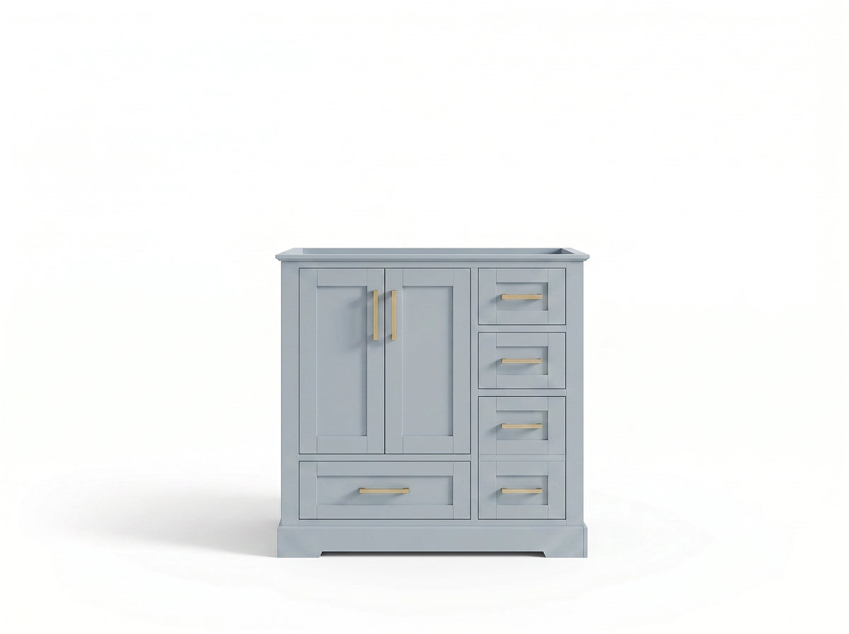 Boston 36 in. W x 22 in. D Center Sink Bathroom Vanity