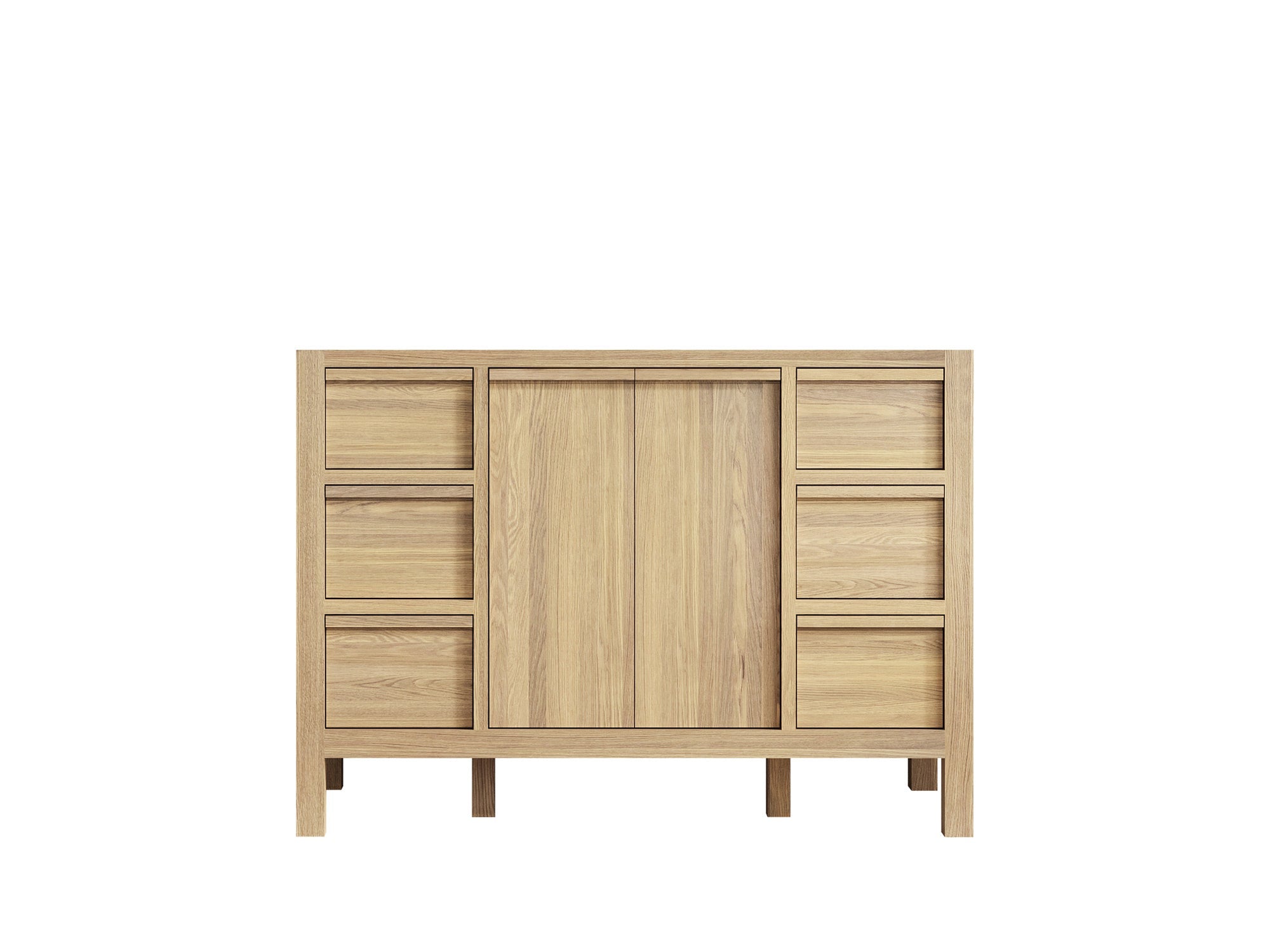 Elizabeth White Oak 48 in. W x 22 in. D Single Sink Bathroom Vanity