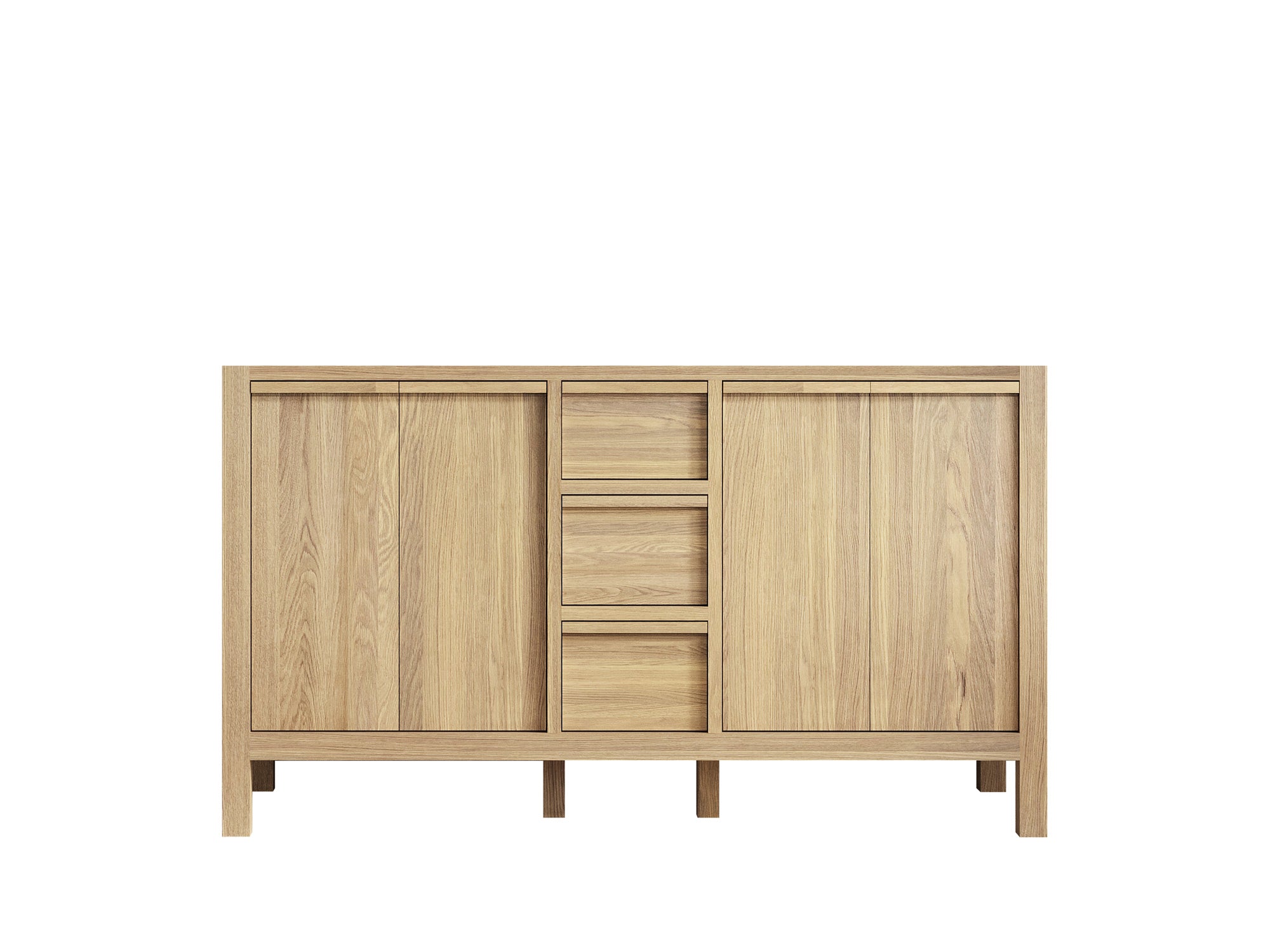 Elizabeth White Oak 60 in. W x 22 in. D Double Sink Bathroom Vanity
