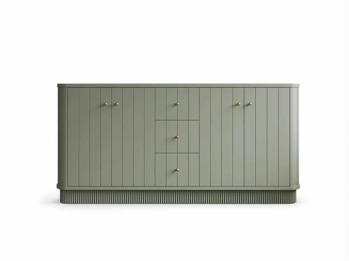 Houston 72 in. W x 22 in. D Free Standing Curved Edge Double Sink Bathroom Vanity