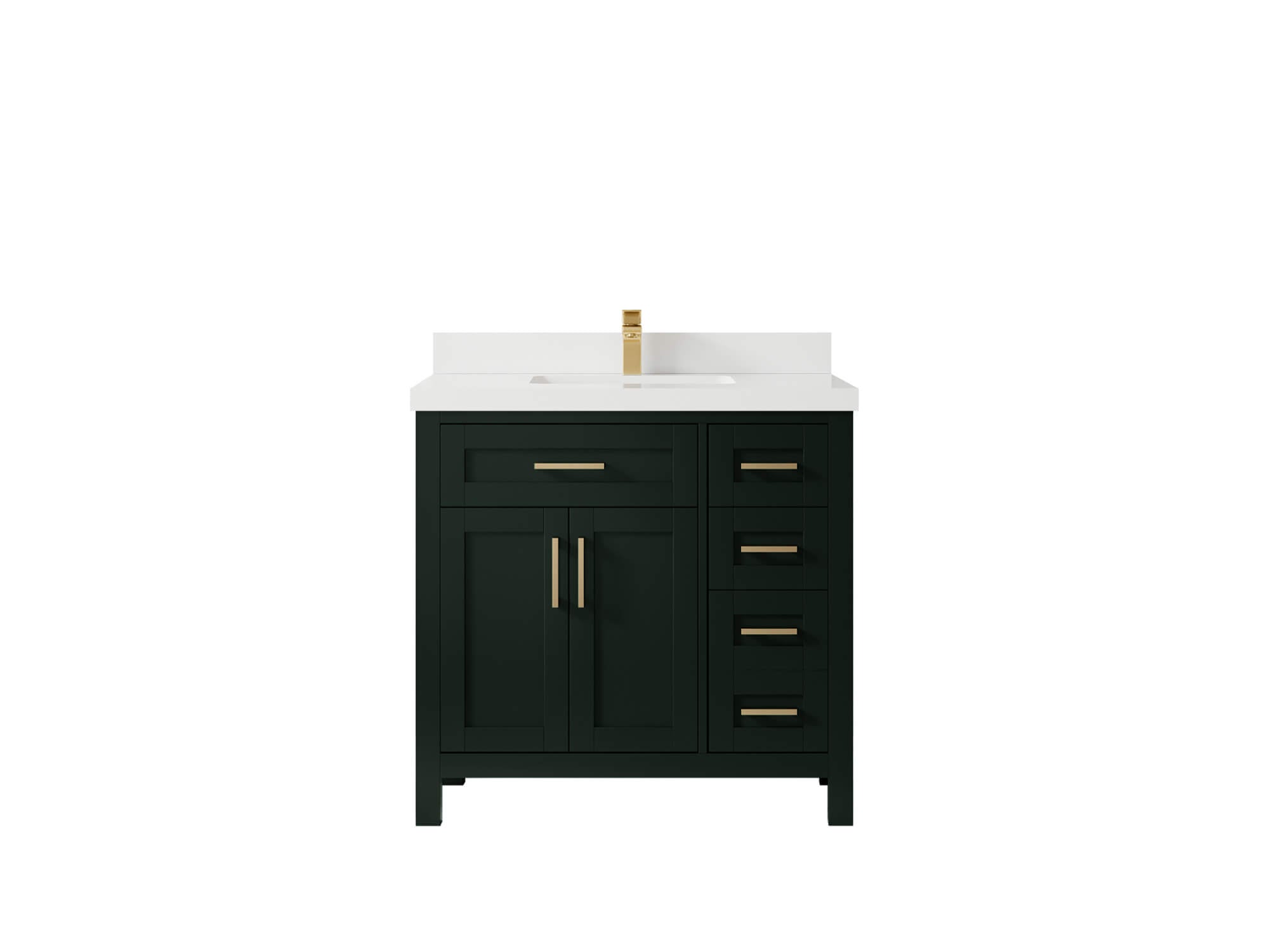 Cambridge 36 in. W x 22 in. D Single Center Sink Bathroom Vanity