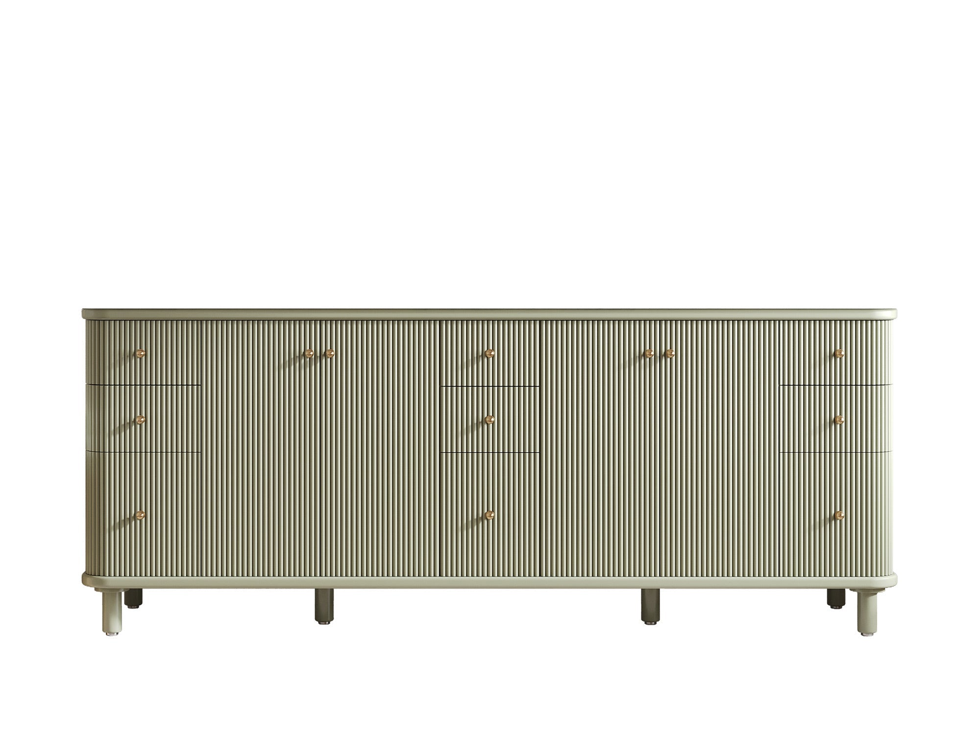 Miami 84 in. W x 22 in. D Double Sink Bathroom Vanity in Evergreen with Countertop - Cabinet Only
