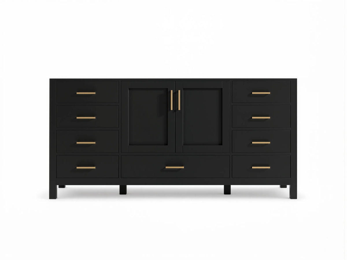 Malibu 72 in. W x 22 in. D Single Sink Bathroom Vanity