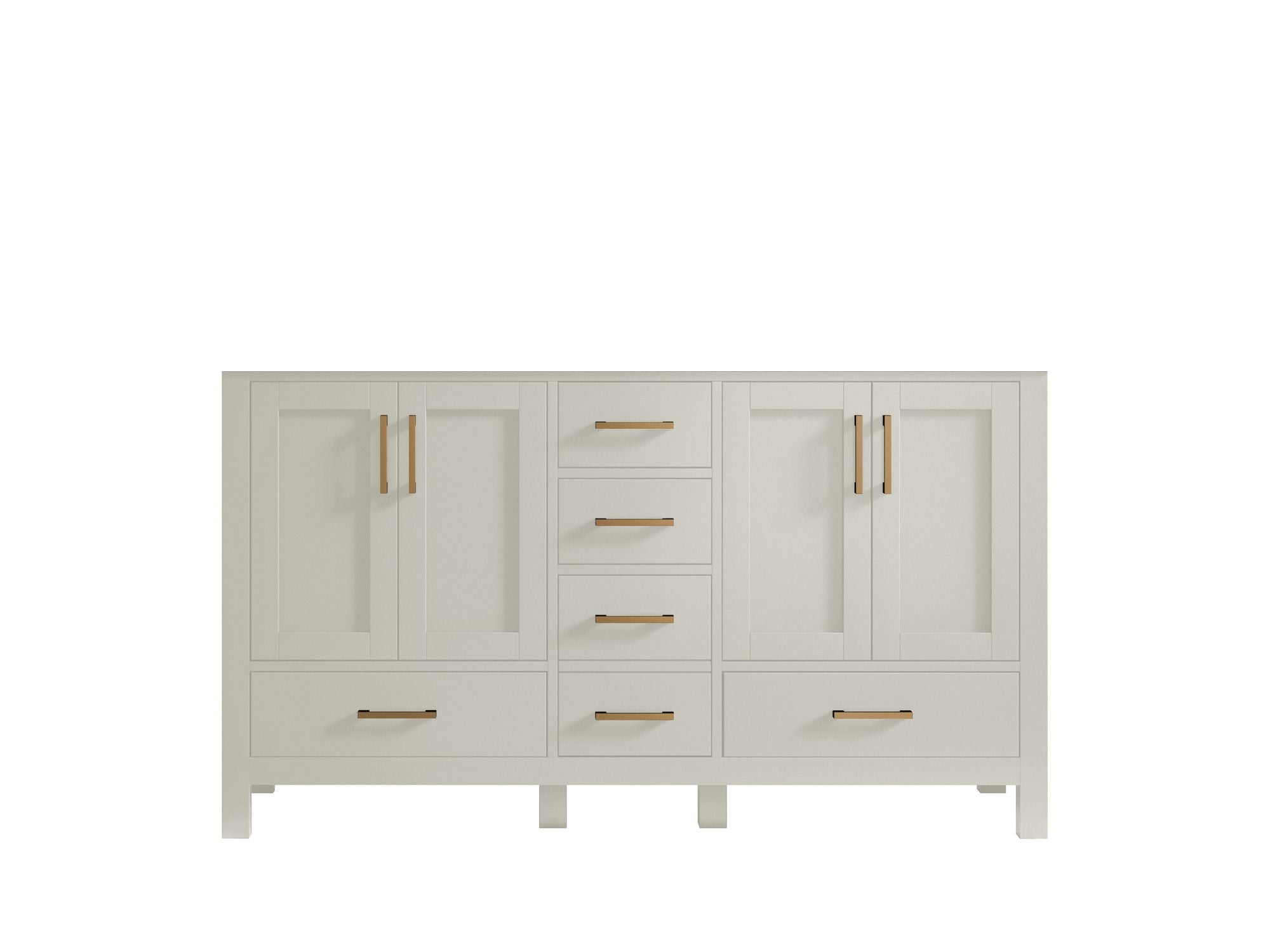 Malibu 60 in. W x 22 in. D Double Sink Bathroom Vanity