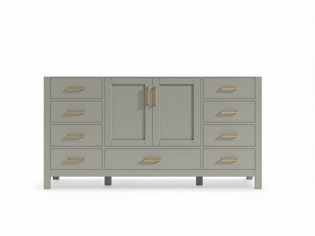 Malibu 72 in. W x 22 in. D Single Sink Bathroom Vanity