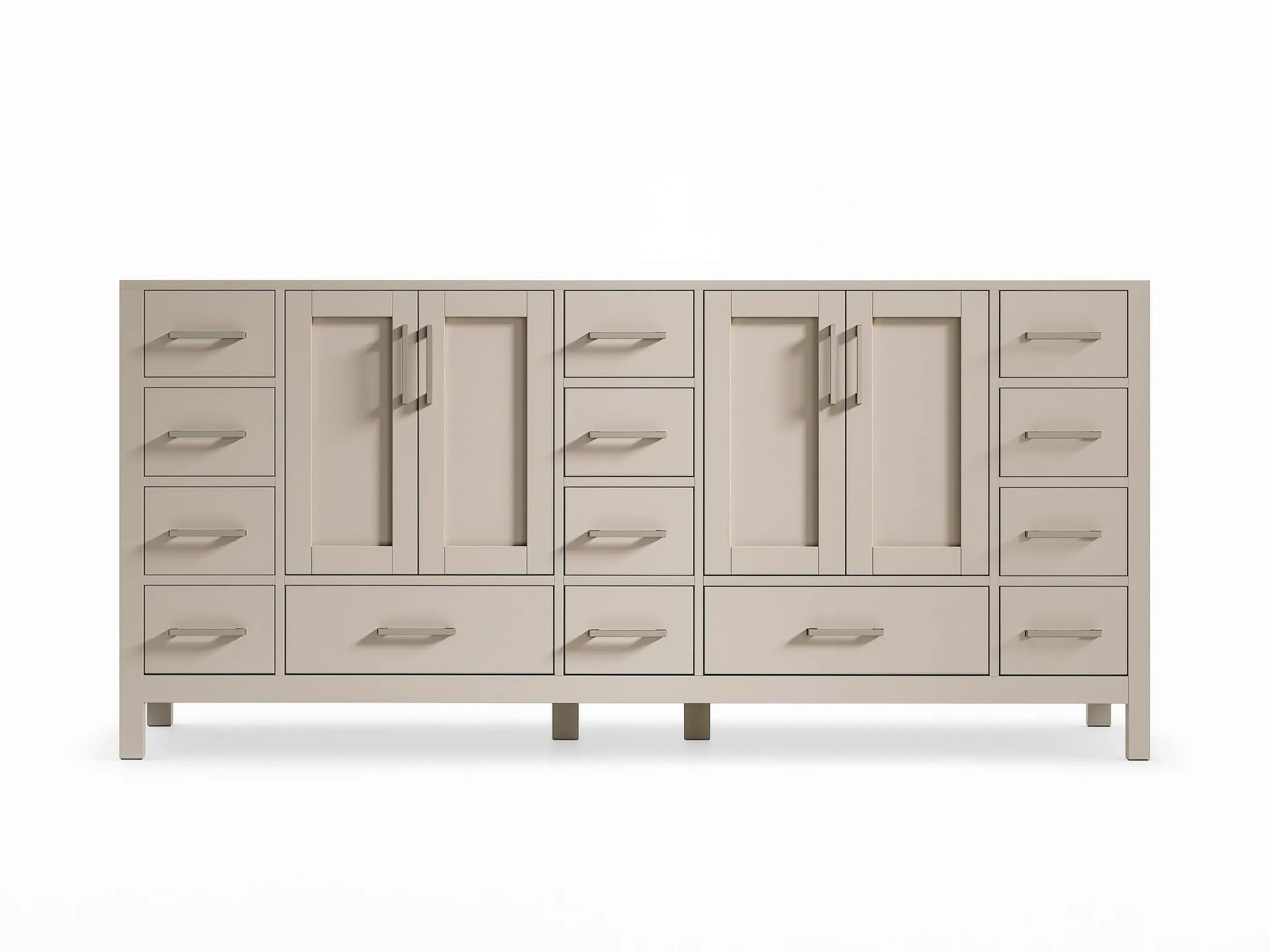 Malibu 80 in. W x 22 in. D Double Sink Bathroom Vanity