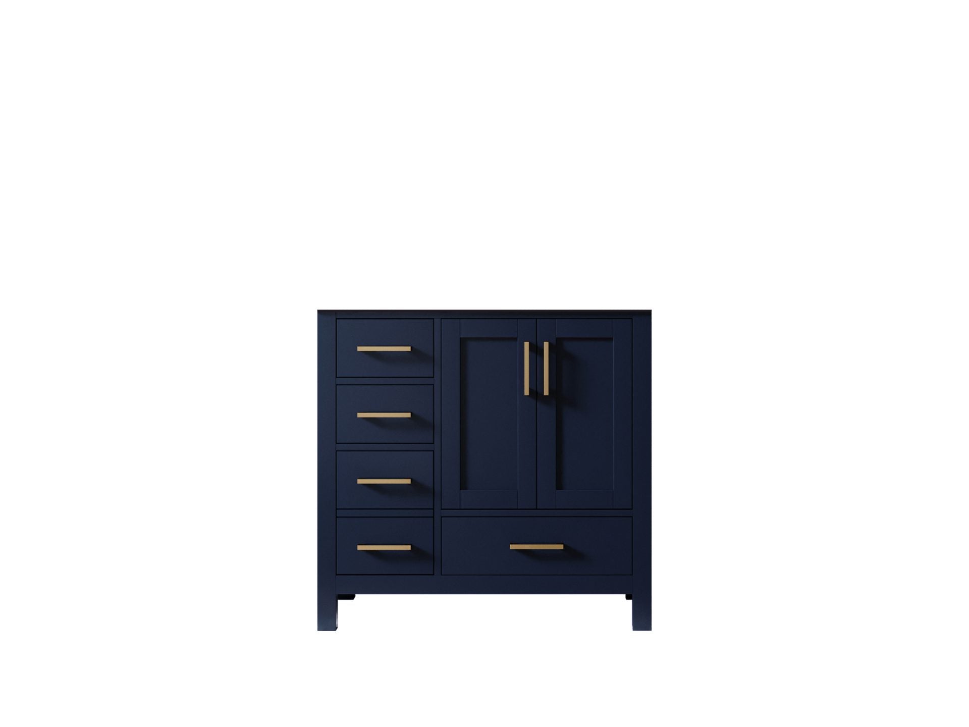 Malibu 36 in. W x 22 in. D Right Offset Sink Bathroom Vanity