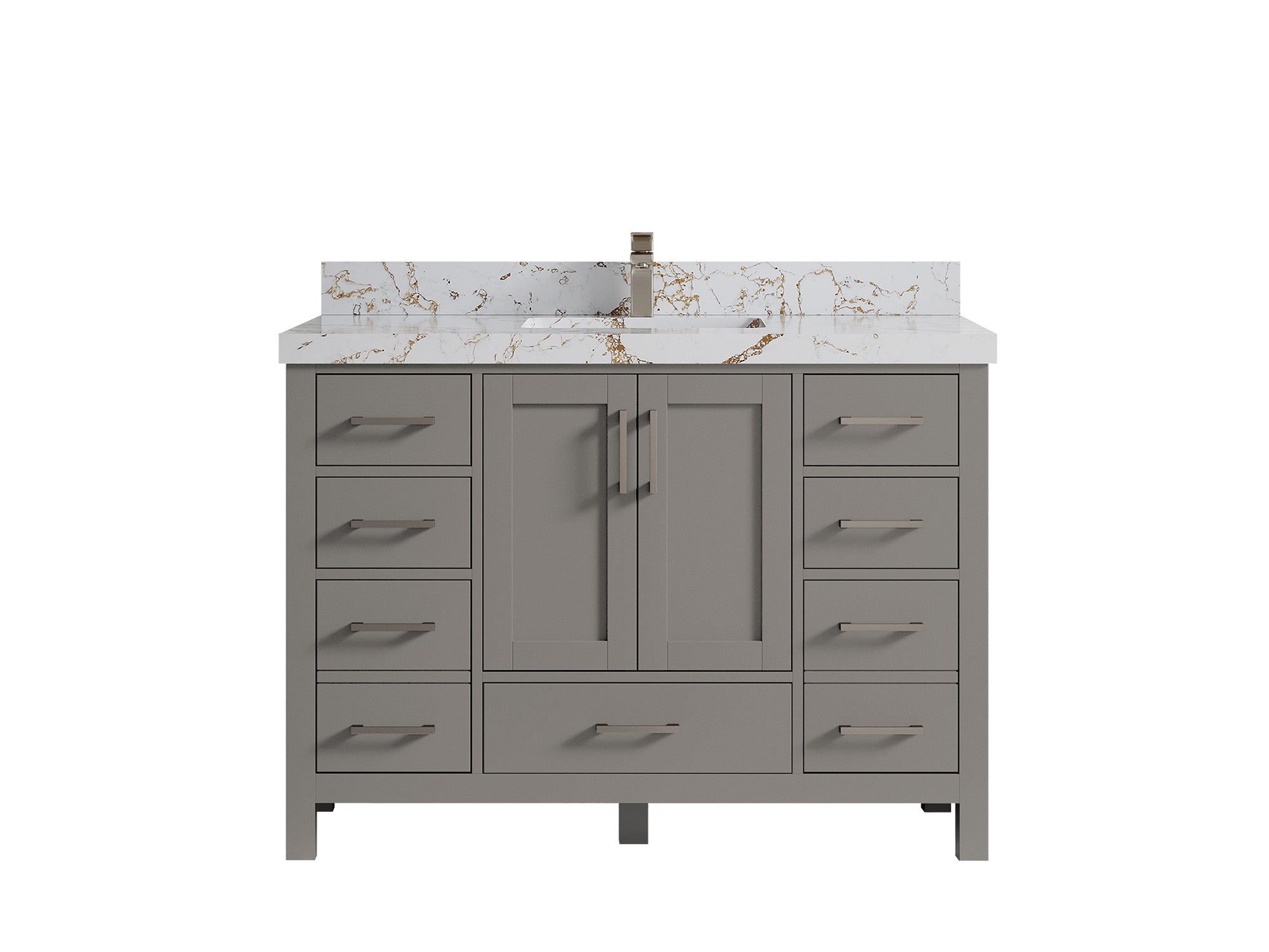 Malibu 48 in. W x 22 in. D Single Sink Bathroom Vanity