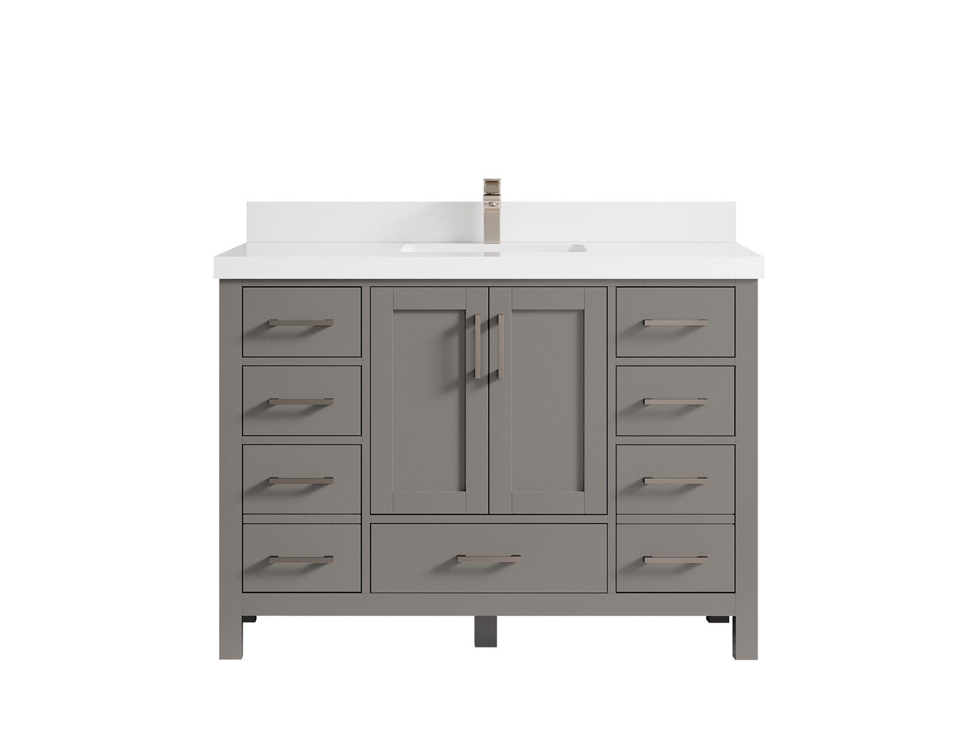 Malibu 48 in. W x 22 in. D Single Sink Bathroom Vanity