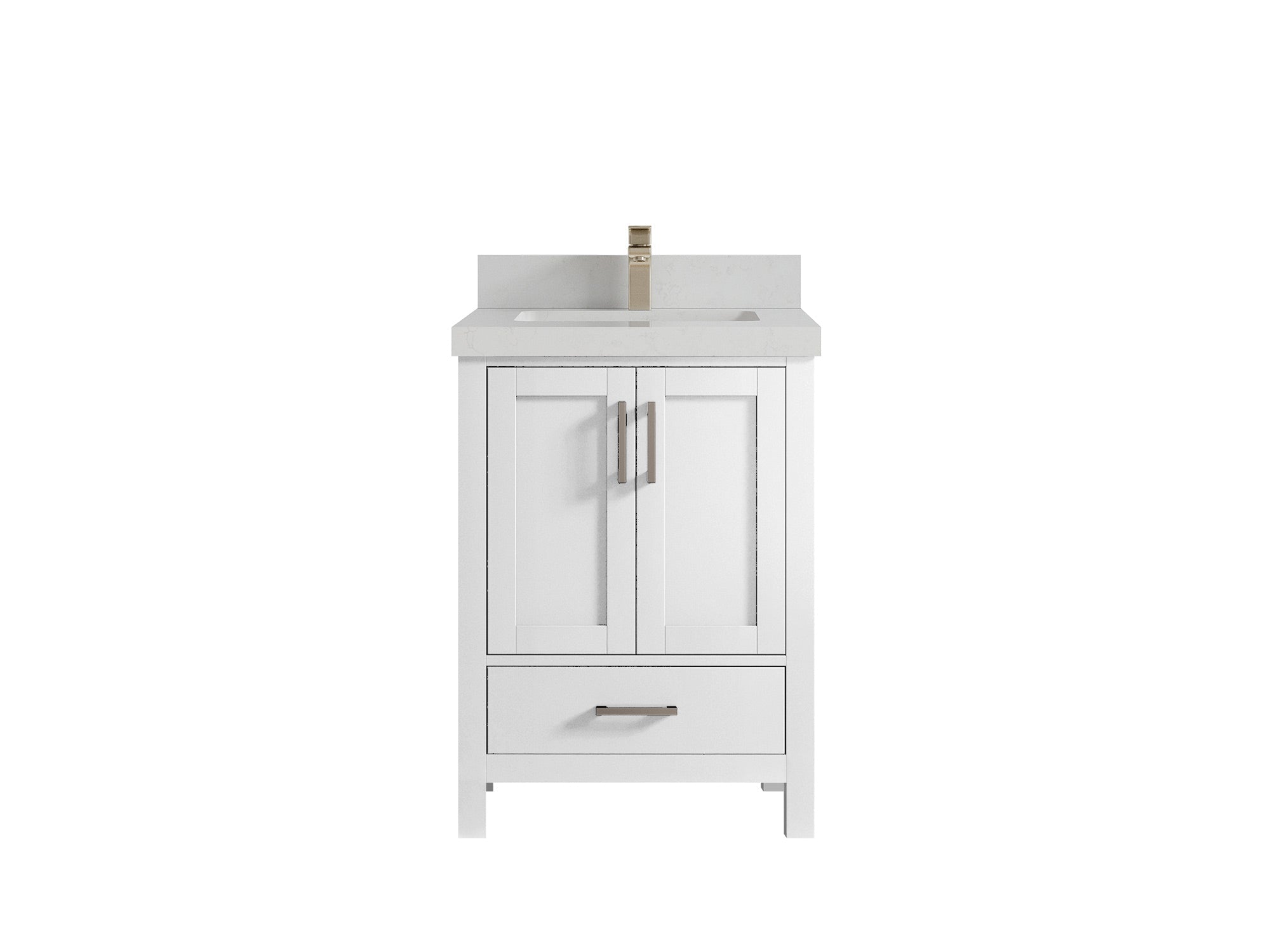 Malibu 24 in. W x 22 in. D Single Sink Bathroom Vanity