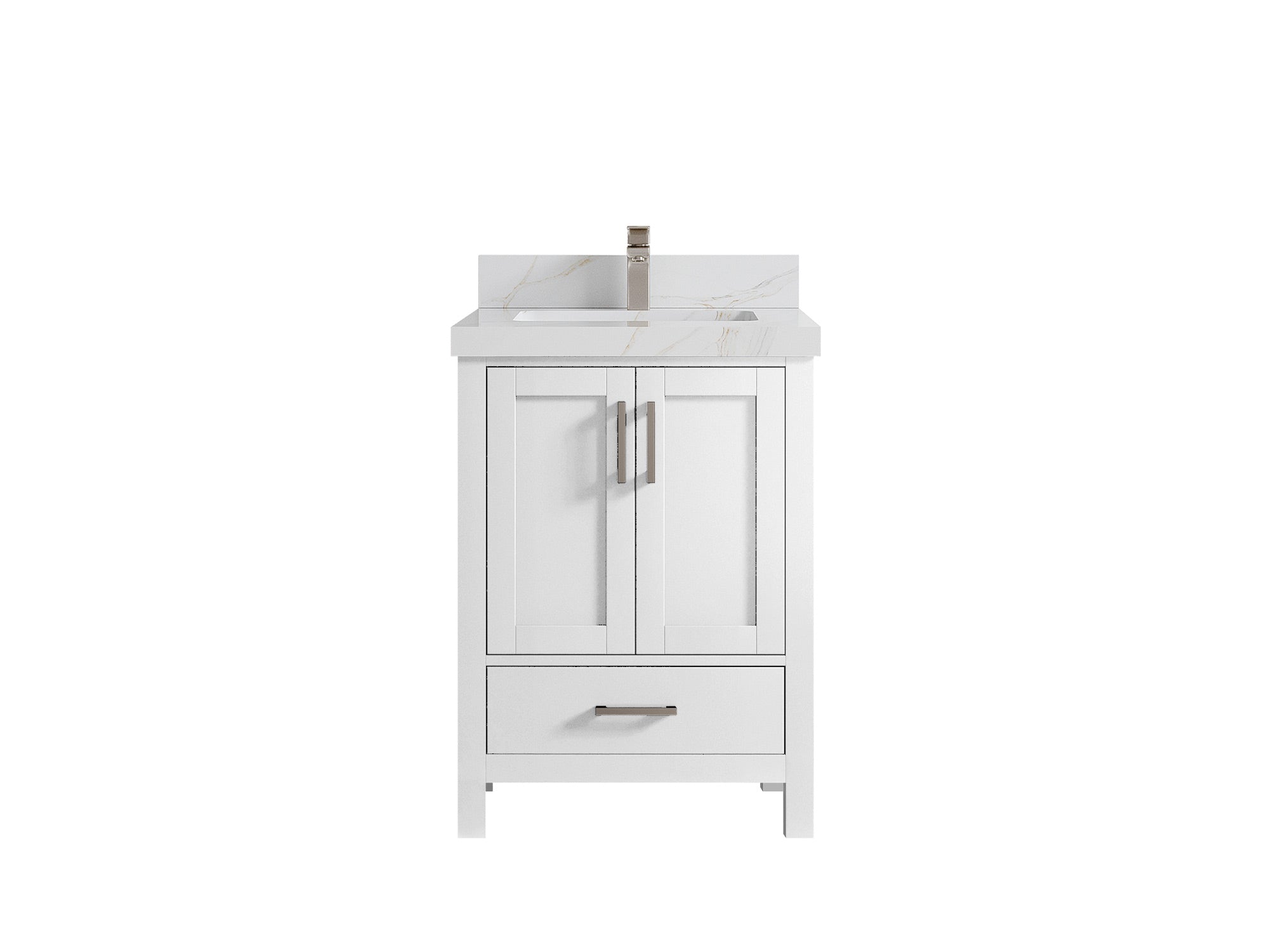 Malibu 24 in. W x 22 in. D Single Sink Bathroom Vanity