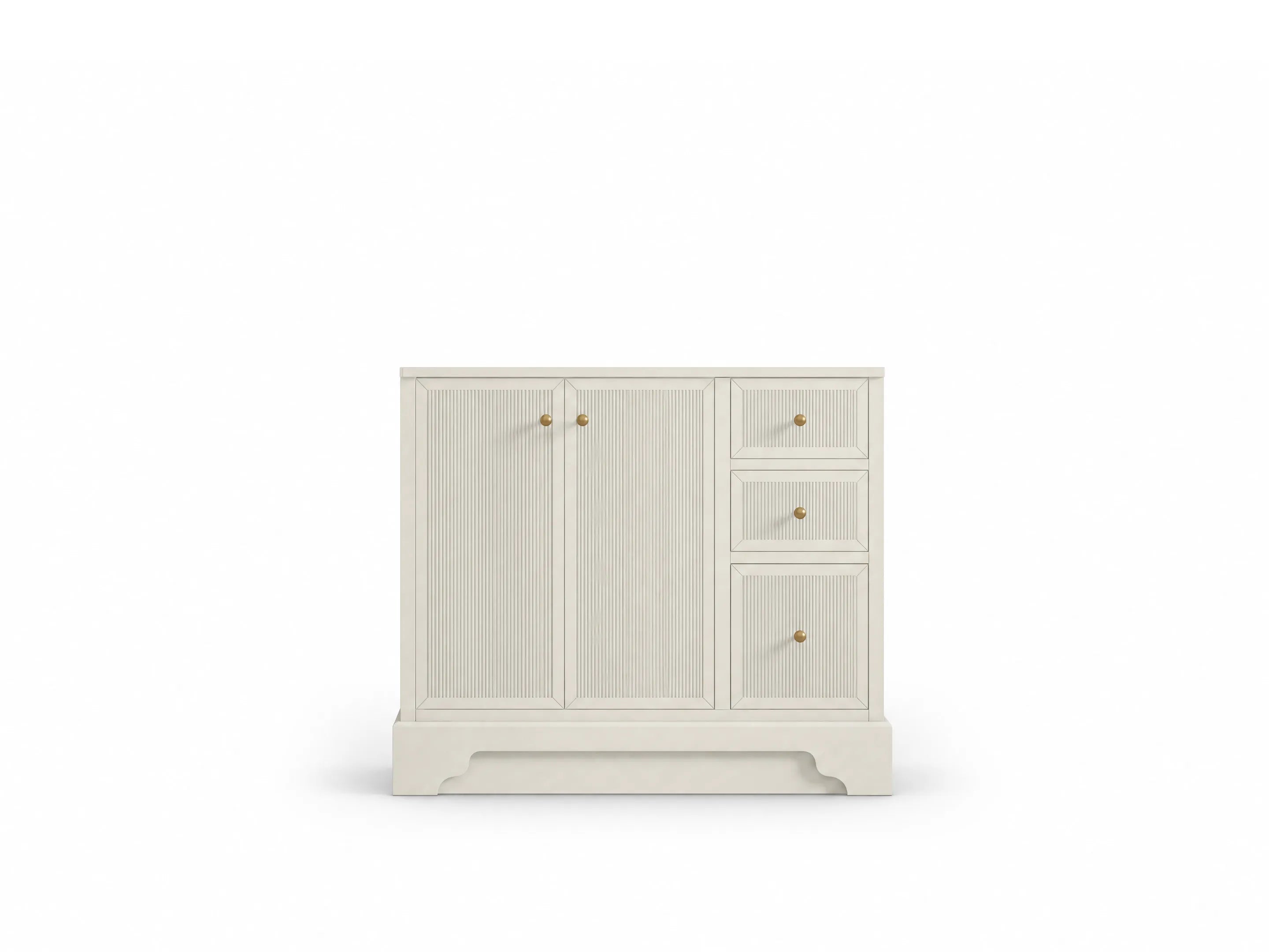 Manhattan 36 in. W x 22 in. D Center Sink Bathroom Vanity