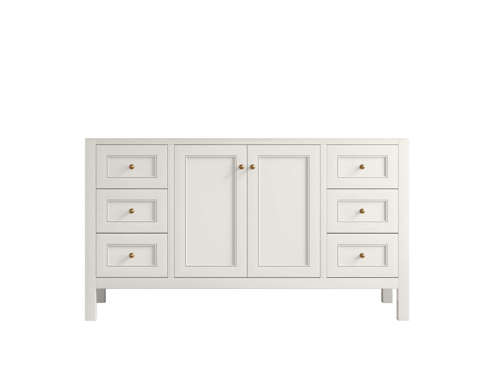 Nashville 60 in. W x 22 in. D Single Sink Bathroom Vanity