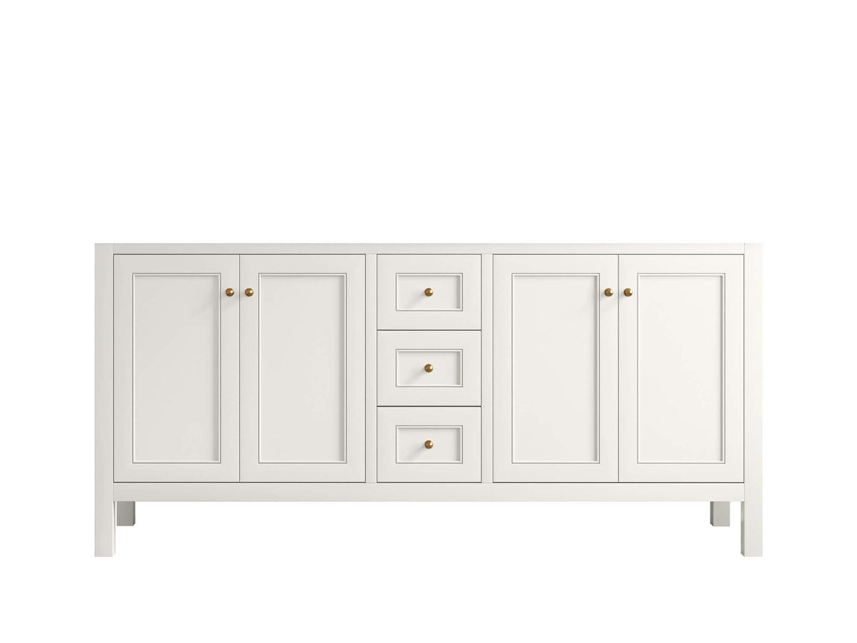 Nashville 72 in. W x 22 in. D Double Sink Bathroom Vanity