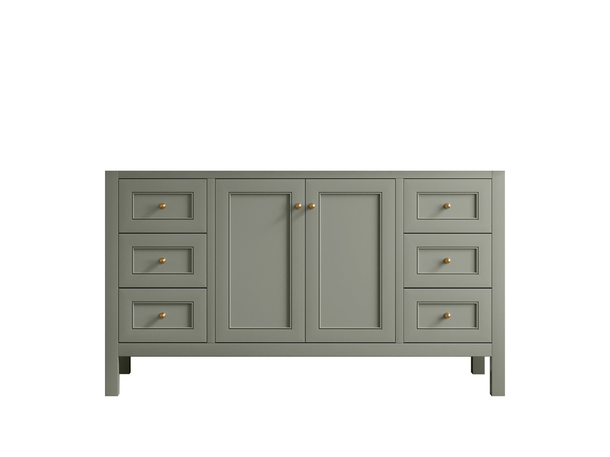 Nashville 60 in. W x 22 in. D Single Sink Bathroom Vanity